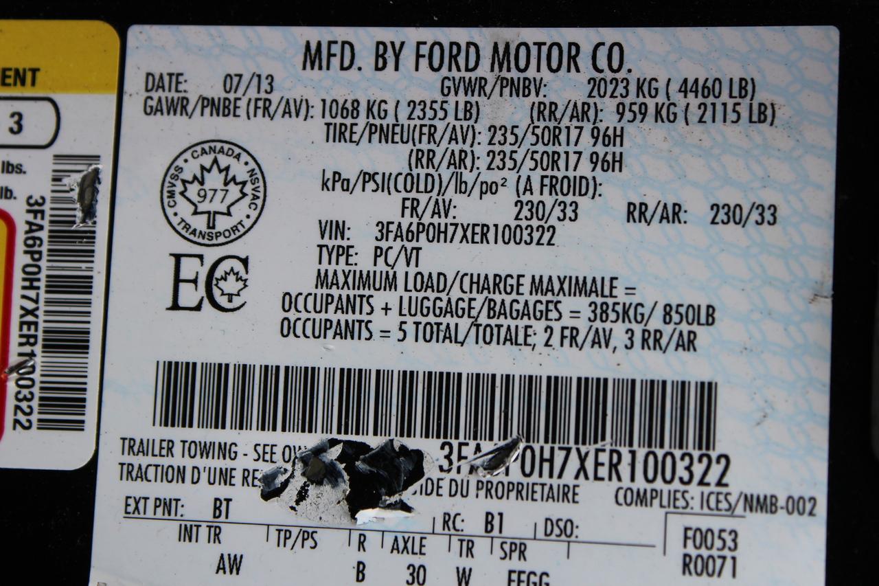 2014 Ford Fusion SE Photo