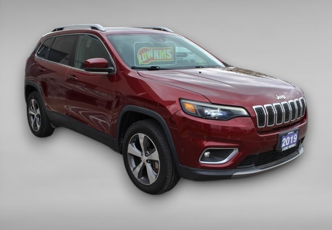 2019 Jeep Cherokee Limited*Low Ks*4x4*Turbo*Heated Leather*Moon Roof Photo2