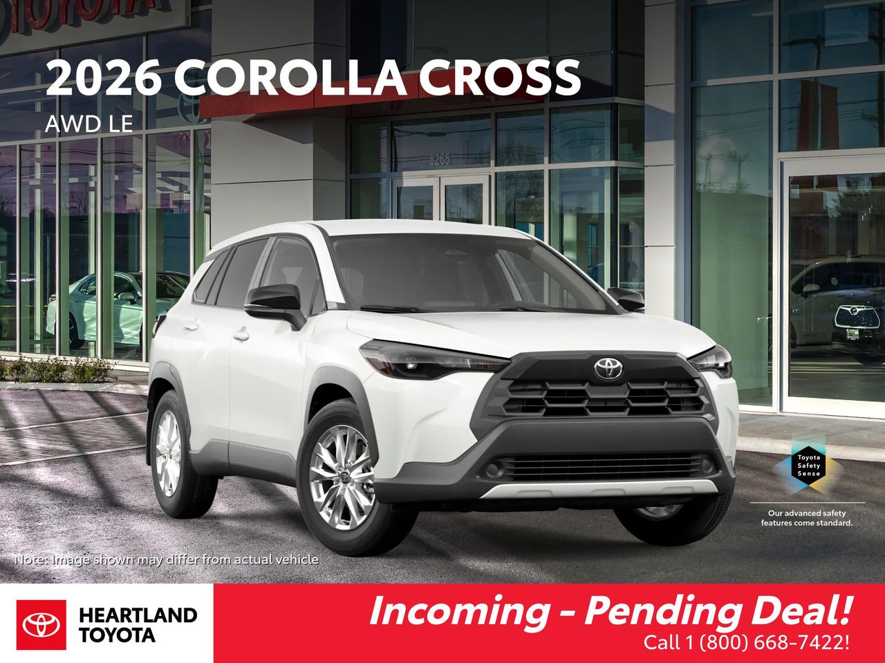 2026 Toyota Corolla Cross LE AWD Photo0