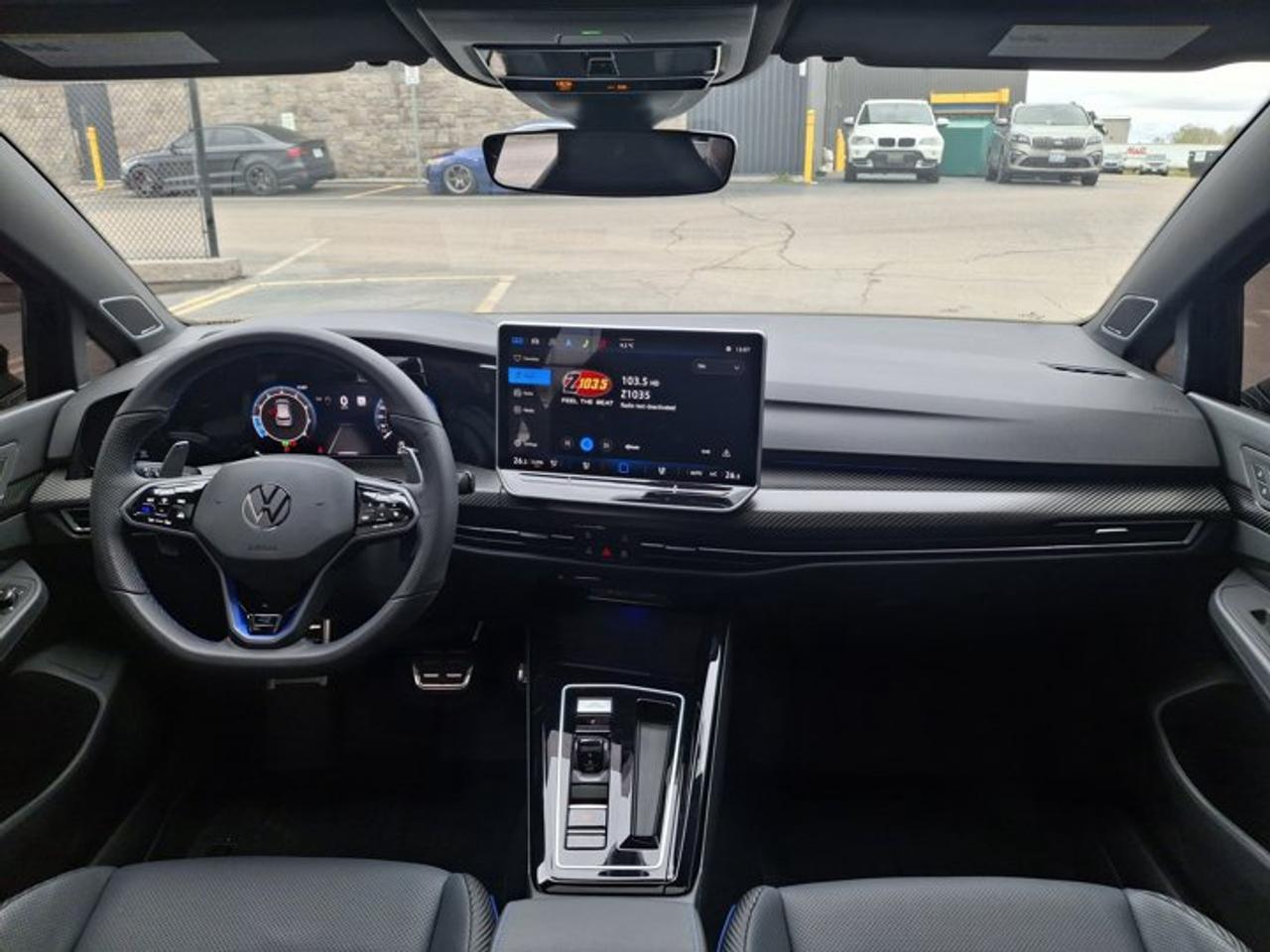 2025 Volkswagen Golf R Black Edition 4Motion | Akropovic Exhaust | Leather Buckets | Moon Roof | Heated Seats and More ! Photo4