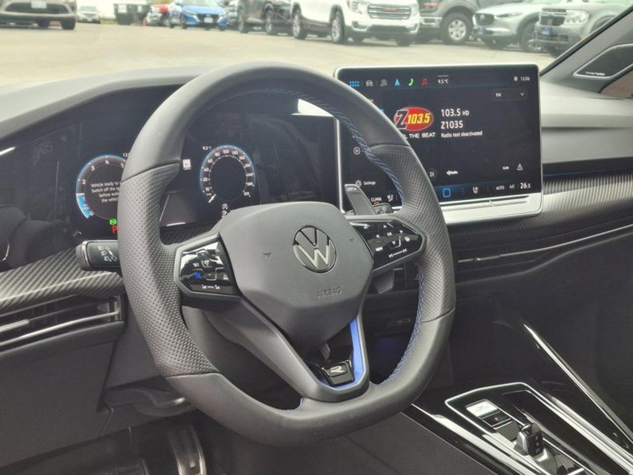 2025 Volkswagen Golf R Black Edition 4Motion | Akropovic Exhaust | Leather Buckets | Moon Roof | Heated Seats and More ! Photo