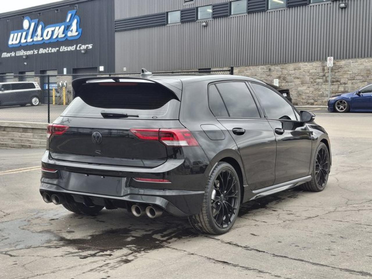 2025 Volkswagen Golf R Black Edition 4Motion | Akropovic Exhaust | Leather Buckets | Moon Roof | Heated Seats and More ! Photo