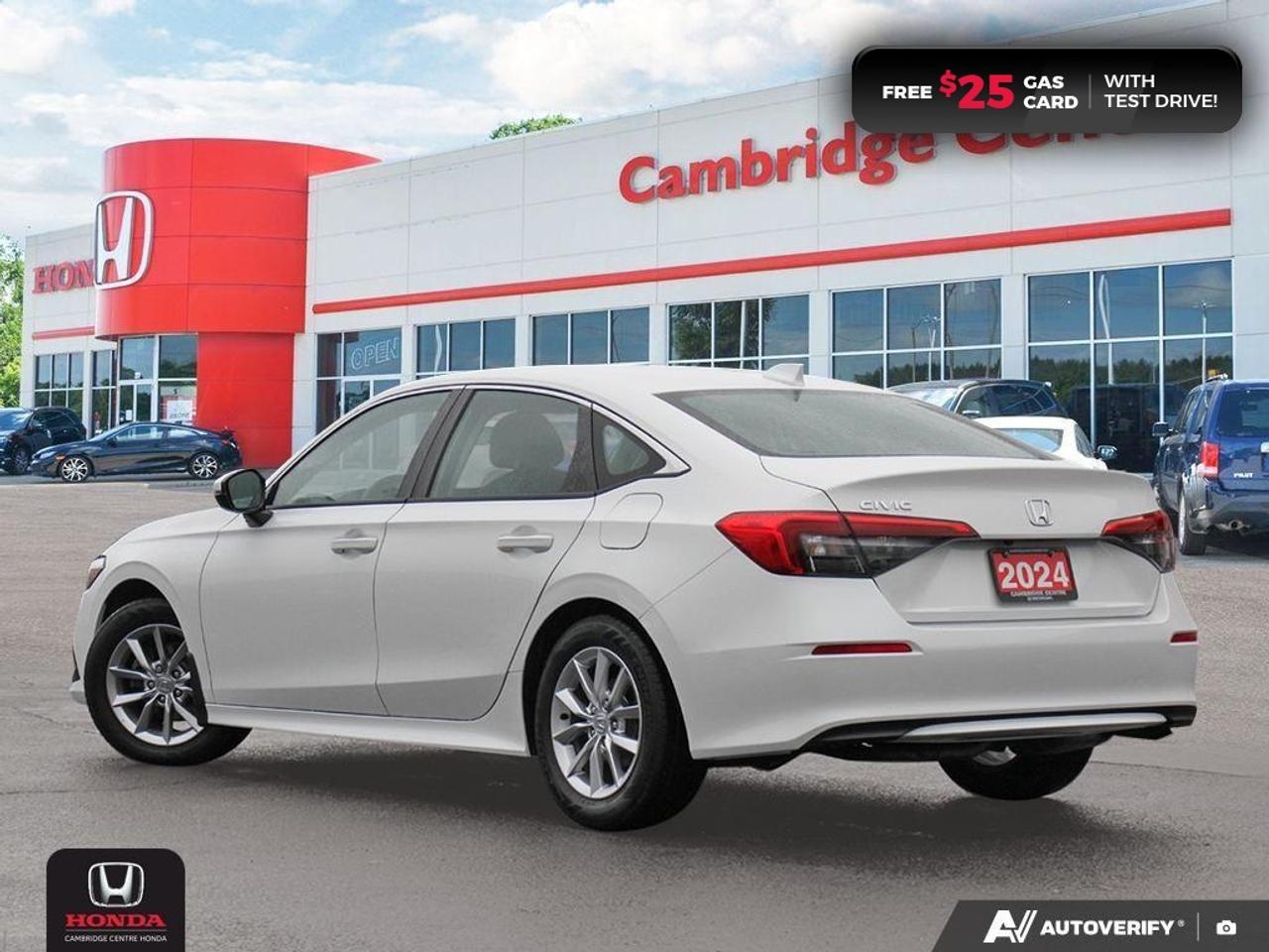 2024 Honda Civic EX POWER SUNROOF | REARVIEW CAMERA | APPLE CARPLAY™/ANDROID AUTO™ Photo3