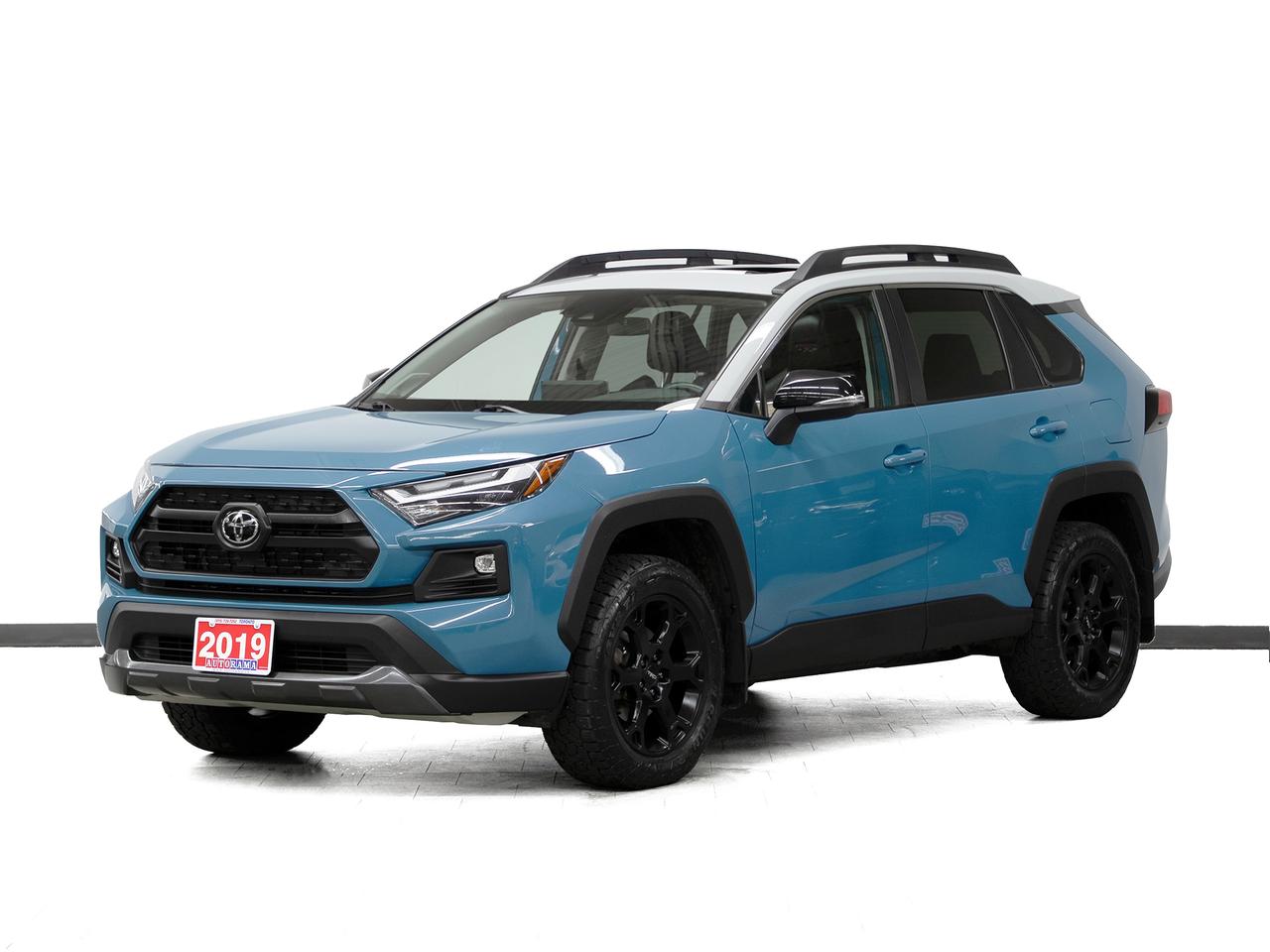 2019 Toyota RAV4 TRAIL AWD | Leather | Sunroof | Cooled Seats | BSM Photo
