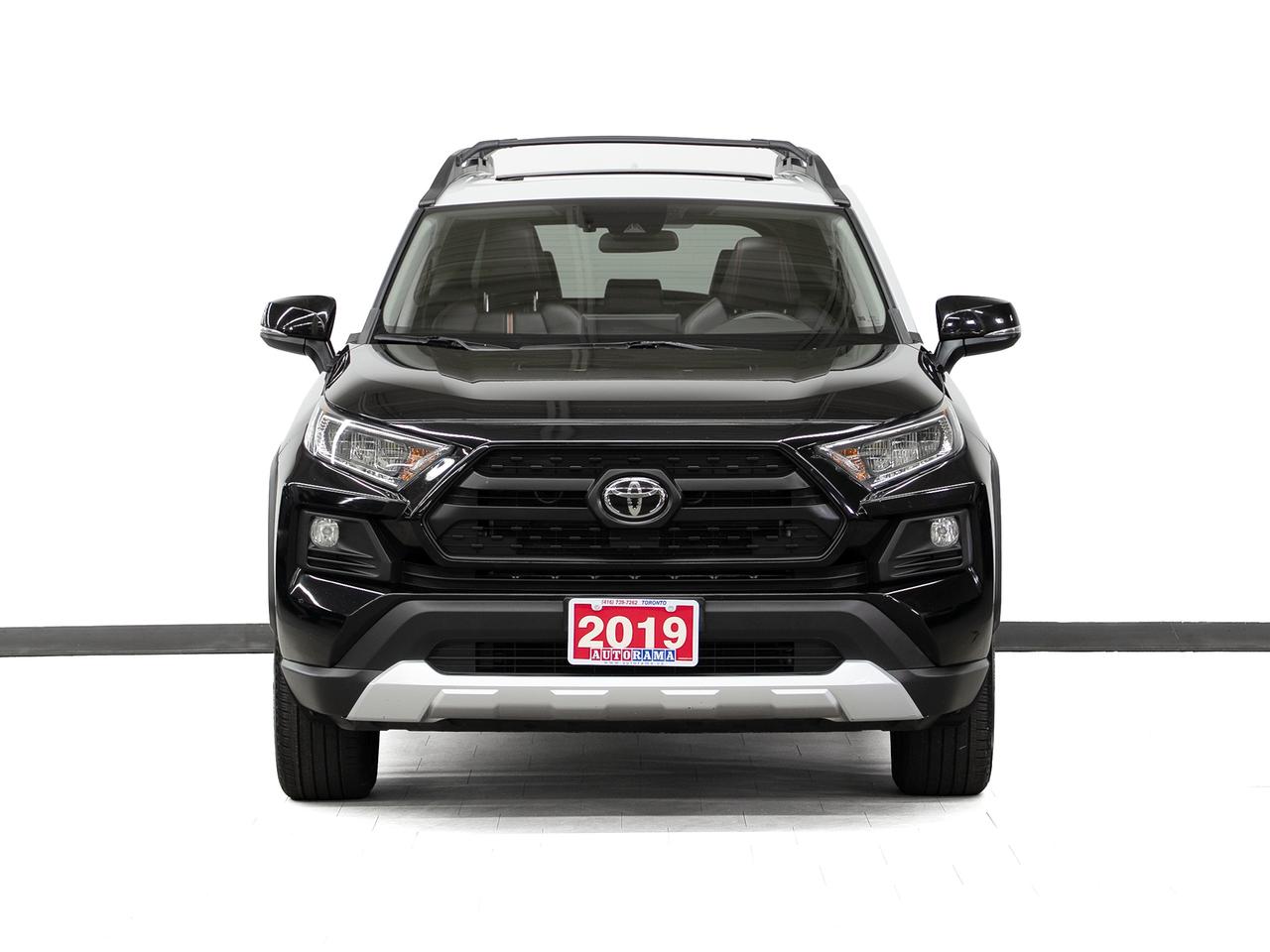 2019 Toyota RAV4 TRAIL AWD | Leather | Sunroof | Cooled Seats | BSM