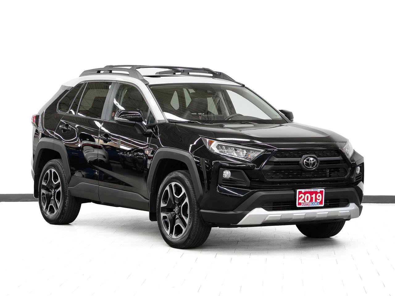 2019 Toyota RAV4 TRAIL AWD | Leather | Sunroof | Cooled Seats | BSM