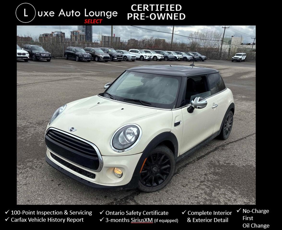 2018 MINI Cooper UNION JACK, LOW MILEAGE, SUNROOF & MORE!!