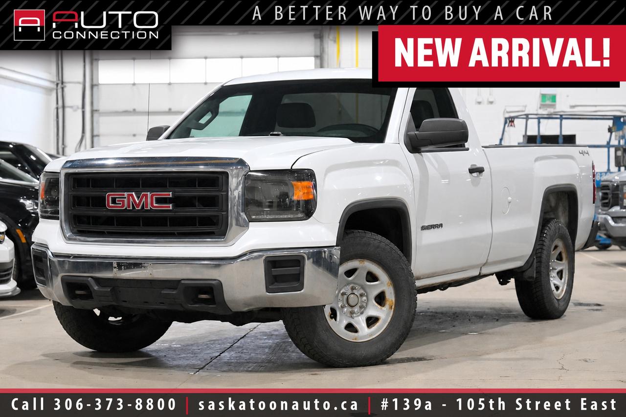 Used 2014 GMC Sierra 1500 Regular Cab - 4x4 - 8FT BOX - 5.3L V8 for sale in Saskatoon, SK