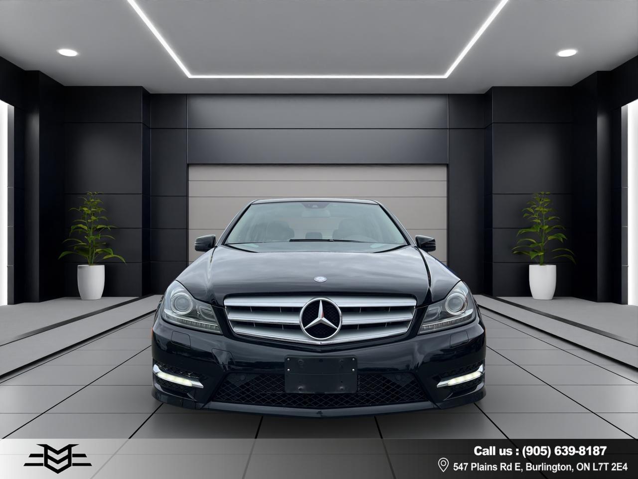 2013 Mercedes-Benz C-Class C 350 4MATIC - LEATHER - SUNROOF - 63,000KMS !! Photo