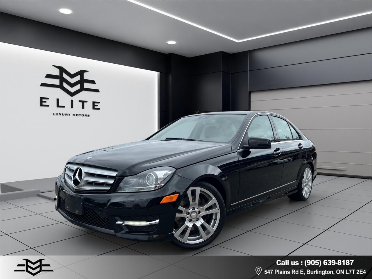 2013 Mercedes-Benz C-Class C 350 4MATIC - LEATHER - SUNROOF - 63,000KMS !! Photo