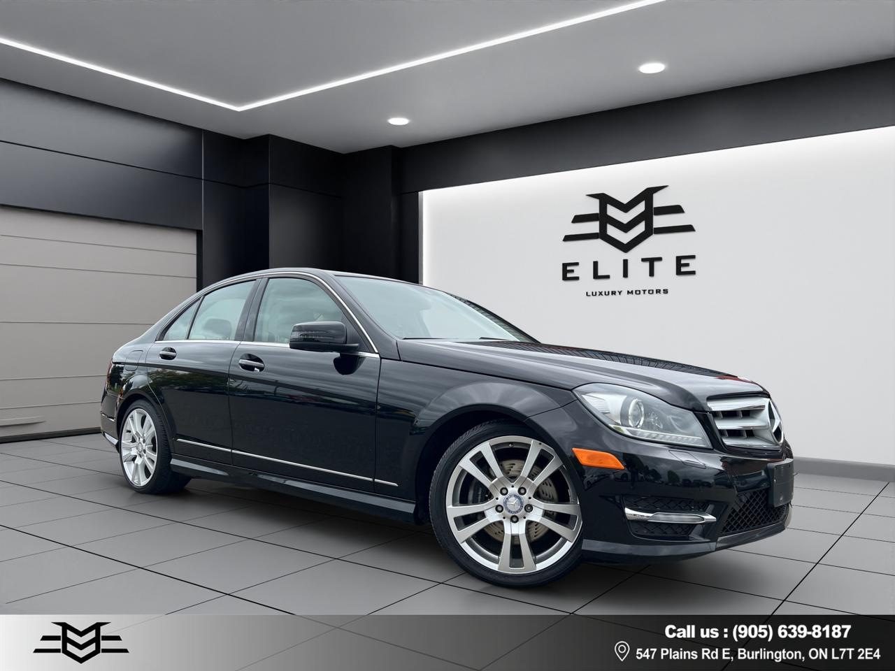 2013 Mercedes-Benz C-Class C 350 4MATIC - LEATHER - SUNROOF - 63,000KMS !! Photo