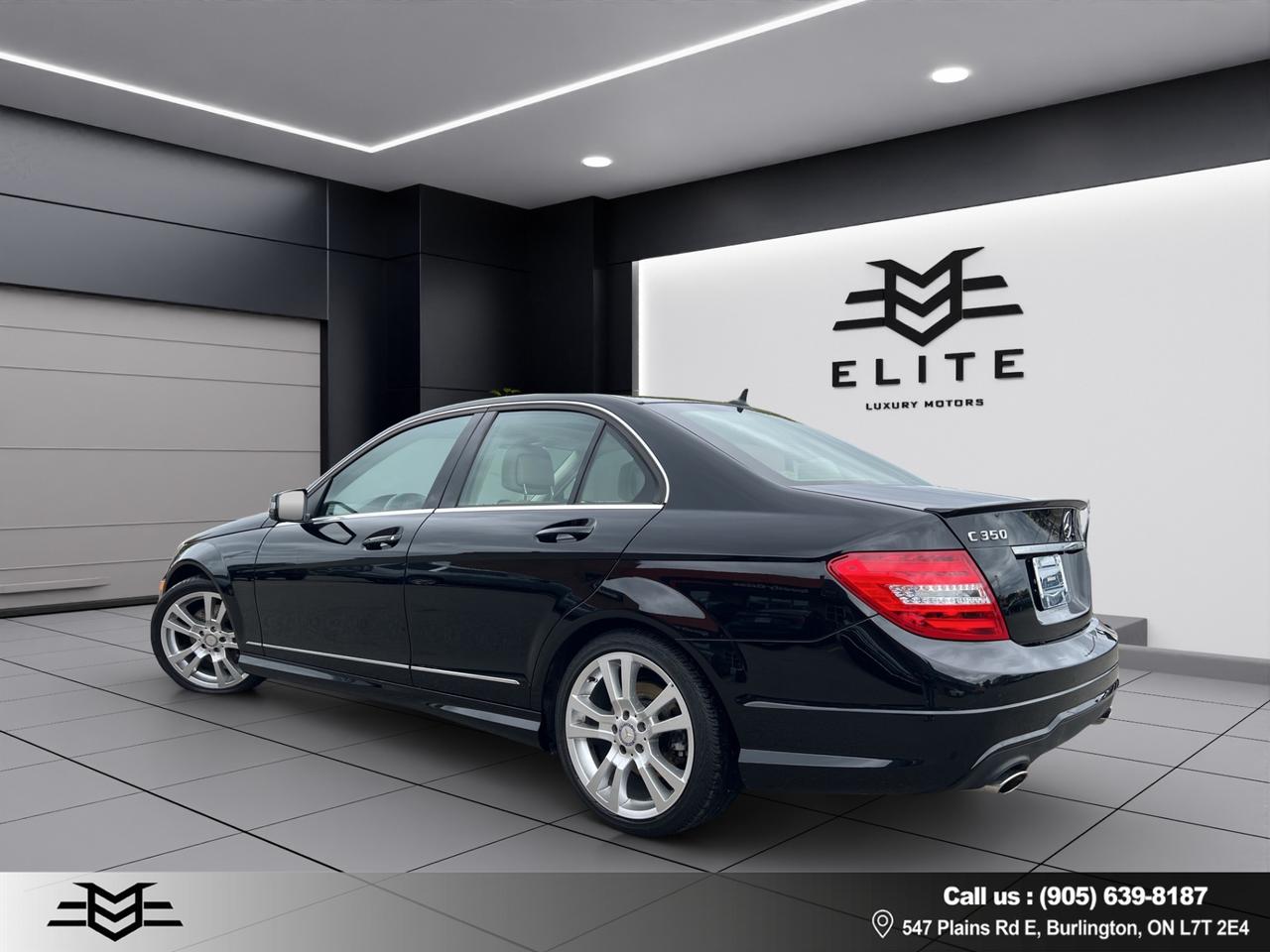 2013 Mercedes-Benz C-Class C 350 4MATIC - LEATHER - SUNROOF - 63,000KMS !! Photo