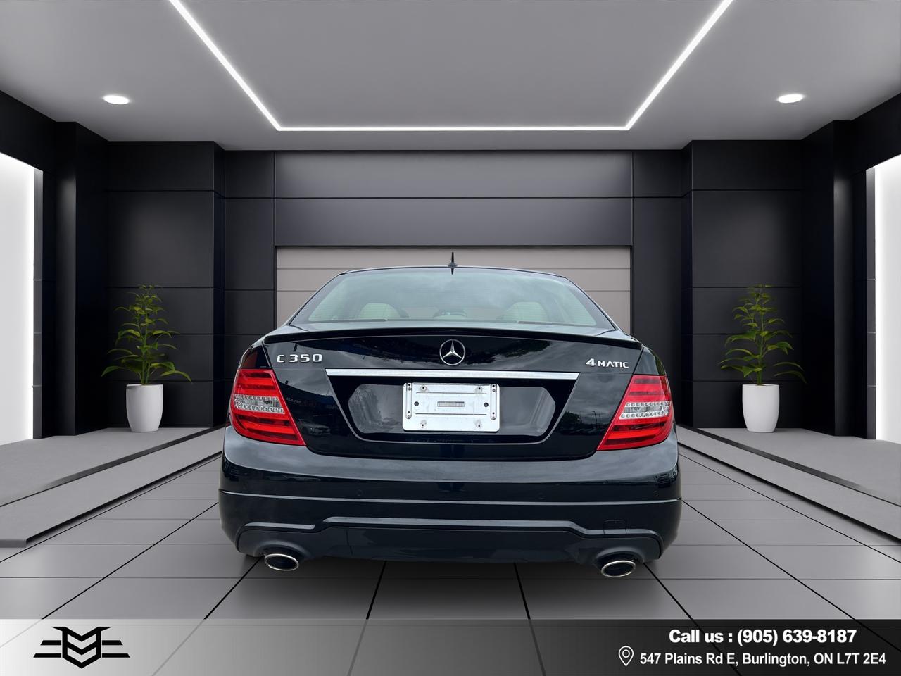 2013 Mercedes-Benz C-Class C 350 4MATIC - LEATHER - SUNROOF - 63,000KMS !! Photo
