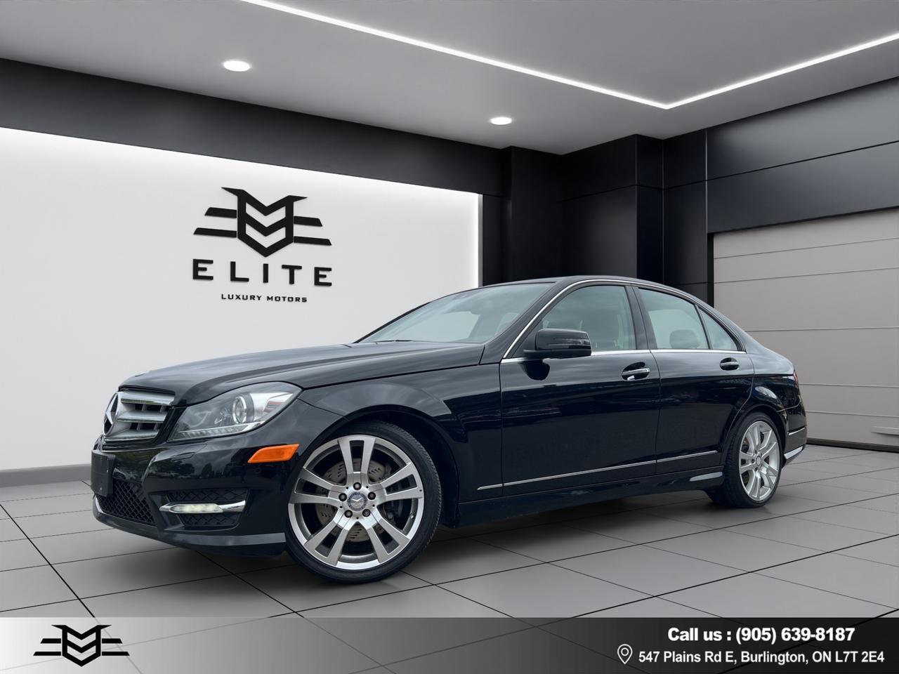 2013 Mercedes-Benz C-Class C 350 4MATIC - LEATHER - SUNROOF - 63,000KMS !! Photo