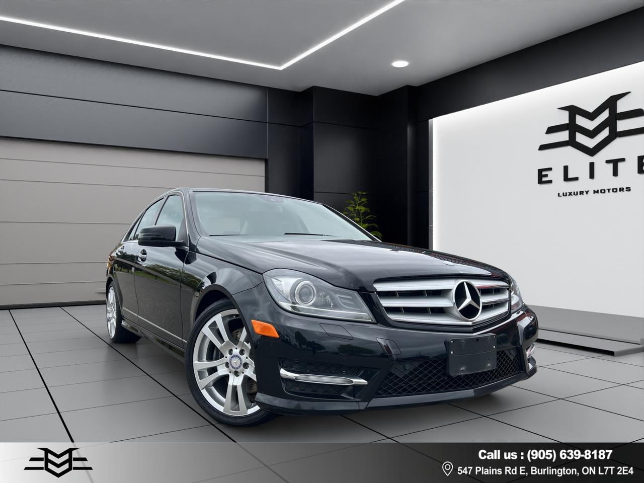 2013 Mercedes-Benz C-Class C 350 4MATIC - LEATHER - SUNROOF - 63,000KMS !! Photo