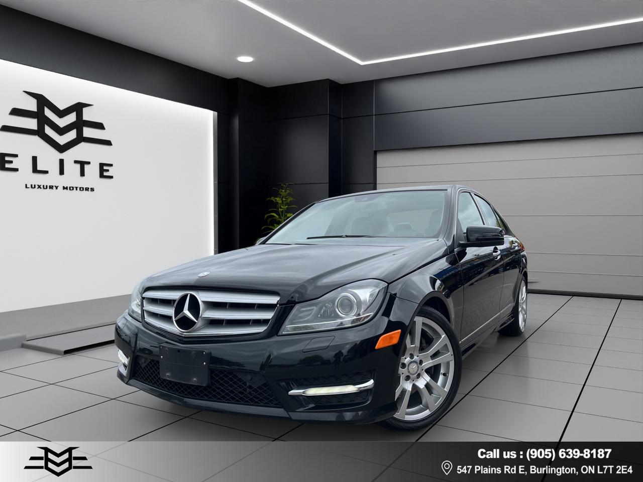 2013 Mercedes-Benz C-Class C 350 4MATIC - LEATHER - SUNROOF - 63,000KMS !! Photo