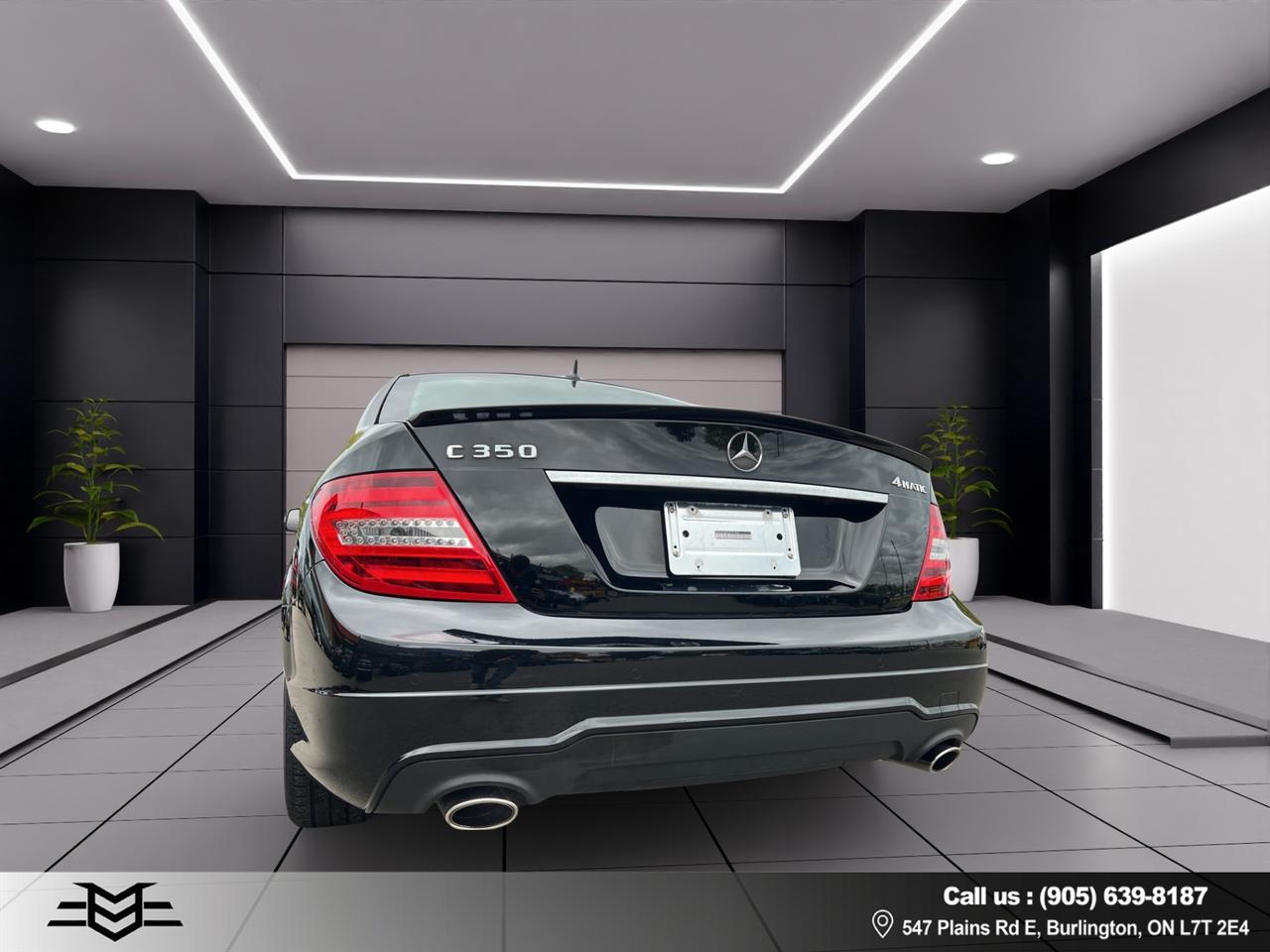 2013 Mercedes-Benz C-Class C 350 4MATIC - LEATHER - SUNROOF - 63,000KMS !! Photo