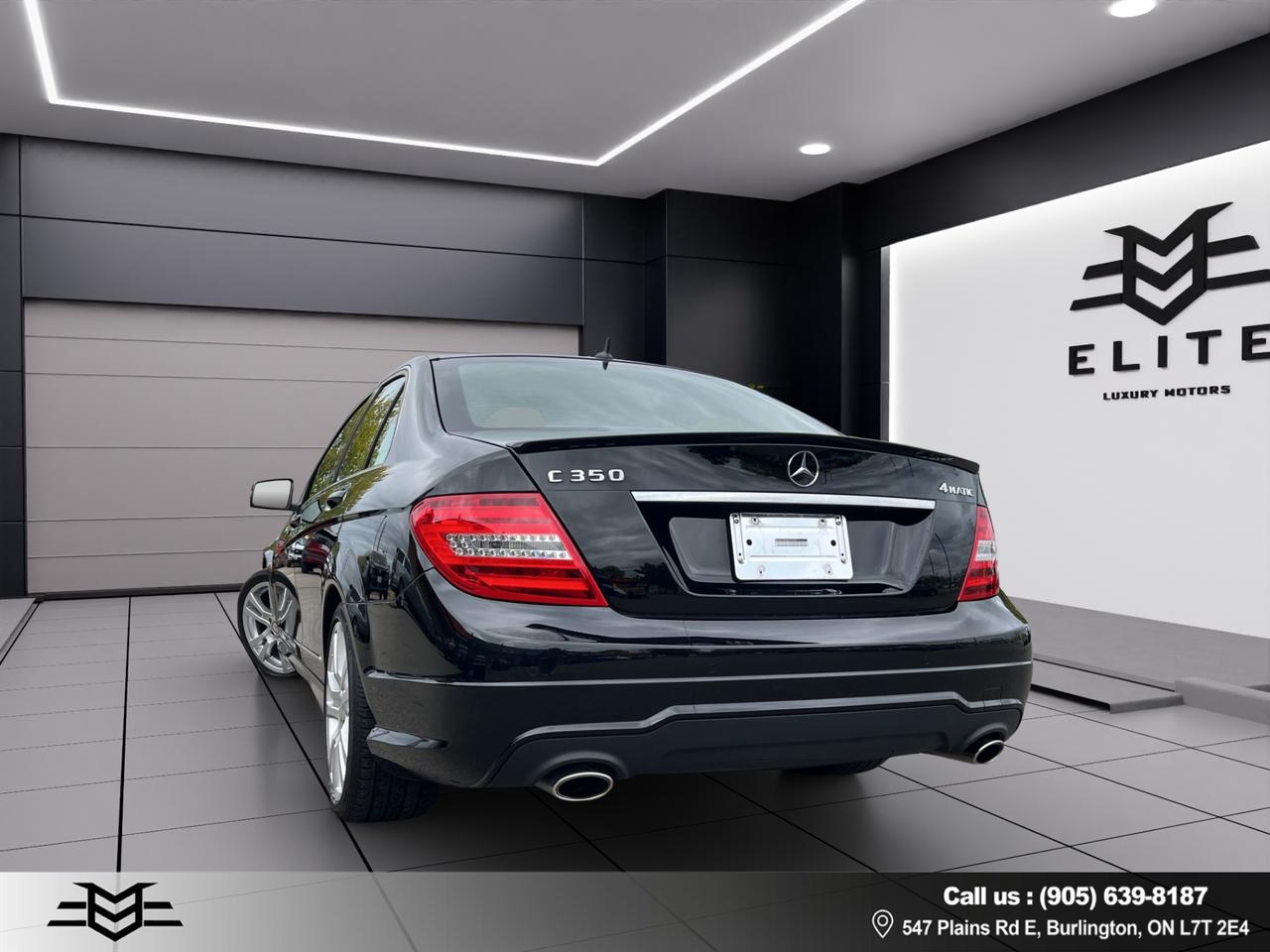 2013 Mercedes-Benz C-Class C 350 4MATIC - LEATHER - SUNROOF - 63,000KMS !! Photo