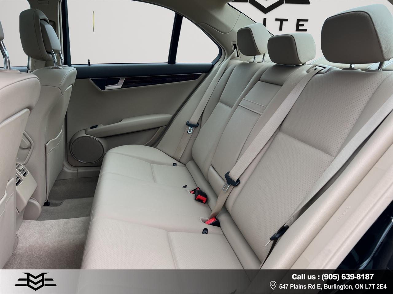 2013 Mercedes-Benz C-Class C 350 4MATIC - LEATHER - SUNROOF - 63,000KMS !! Photo