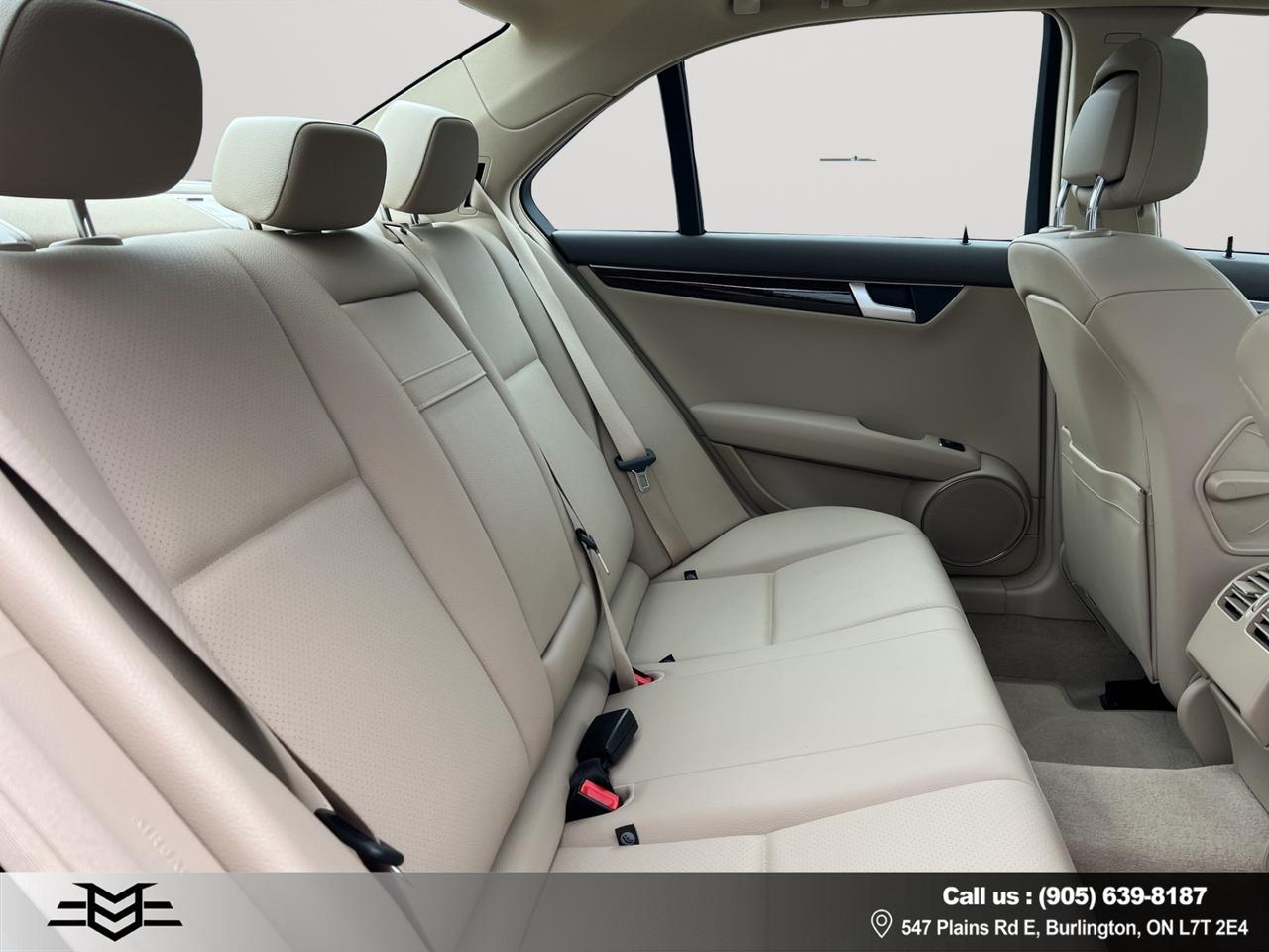 2013 Mercedes-Benz C-Class C 350 4MATIC - LEATHER - SUNROOF - 63,000KMS !! Photo