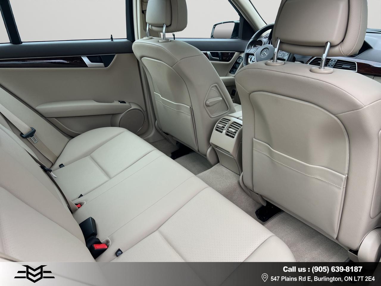 2013 Mercedes-Benz C-Class C 350 4MATIC - LEATHER - SUNROOF - 63,000KMS !! Photo
