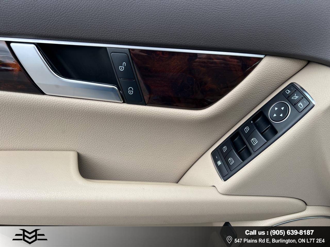 2013 Mercedes-Benz C-Class C 350 4MATIC - LEATHER - SUNROOF - 63,000KMS !! Photo