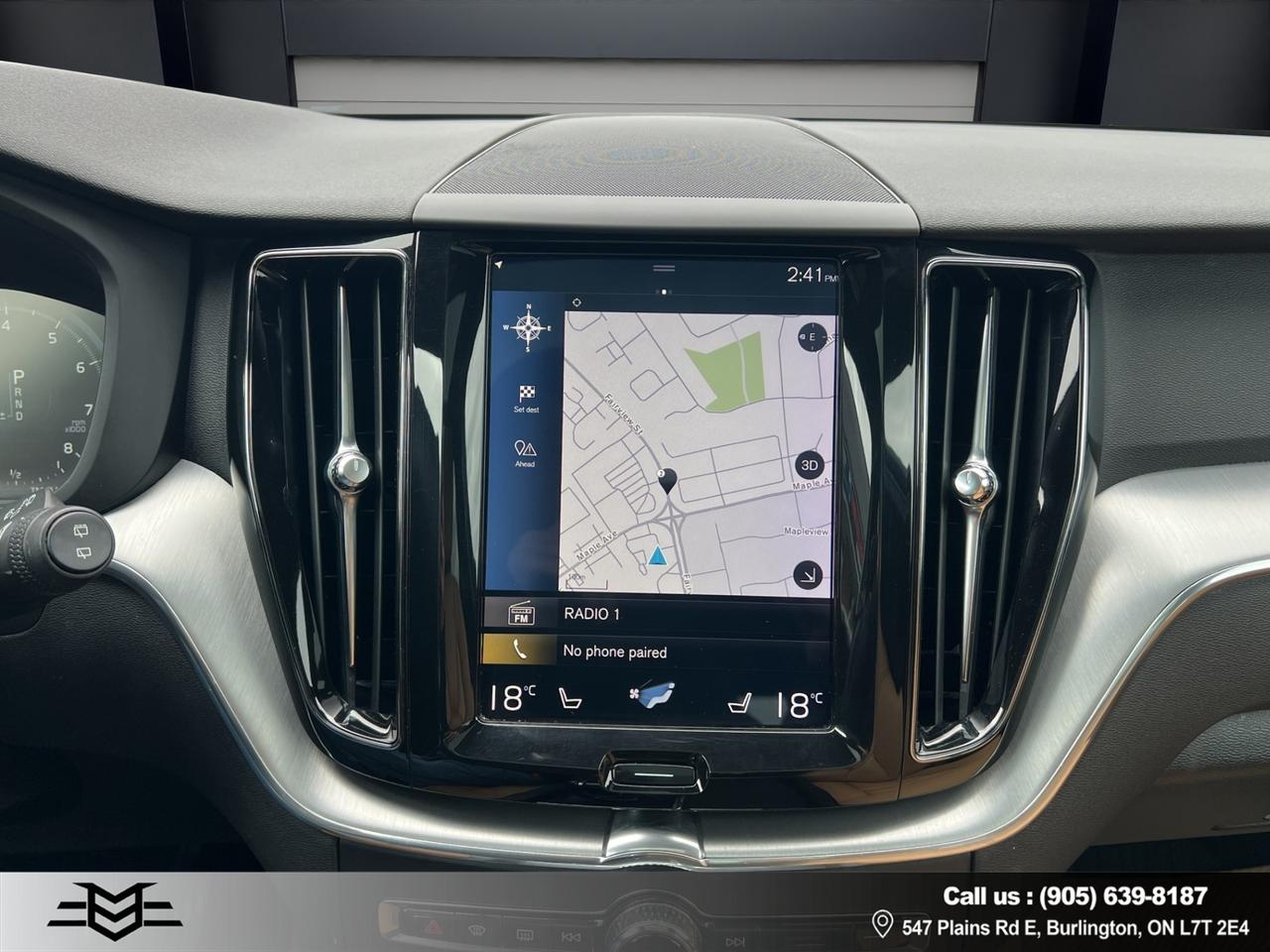 2020 Volvo XC60 T6 AWD Momentum - Navigation - Leather !!! Photo