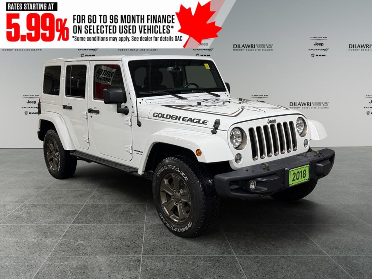 2018 Jeep Wrangler JK Unlimited Golden Eagle 4x4 *Ltd Avail* Photo
