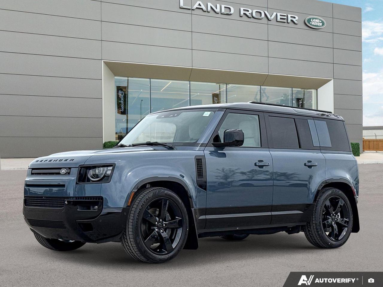 The 2026 Land Rover Defender P400 X-Dynamic SE blends rugged versatility with modern luxury, featuring a 395-hp mild-hybrid inline-six engine and a striking **Tasman Blue** exterior. Inside, the airy **Light Cloud** cabin is outfitted with premium Resist and Resolve upholstery and a standard 11.4-inch Pivi Pro touchscreen, creating a sophisticated sanctuary for any terrain.
The 2026 Land Rover Defender X-Dynamic SE in striking Tasman Blue is a serious machine built for those who demand capability without compromise. Equipped with a 3.0L I6 MHEV turbocharged and electrically supercharged engine, air suspension, 22 full-size spare, and a Meridian Surround Sound system, this Defender is configured at a level that few others on the lot can match.

- 3.0L I6 MHEV Turbo & Electric Supercharged engine paired with an 8-Speed Automatic transmission and full-time AWD
- Air Suspension Pack for superior ride adaptability on and off road
- 12-Way Heated & Cooled Electric Memory Front Seats with Light Cloud interior trim
- Head-Up Display and ClearSight Interior Rear View Mirror for an advanced, driver-focused cockpit
- Front Centre Console Refrigerator Compartment  a standout feature for long-haul comfort
- Extended Black Exterior Pack with panoramic sunroof and deep tinted glass
- Cold Climate Package including heated rear seats with 40:20:40 folding and centre armrest
- Comprehensive safety suite: Aerial View Camera, Blind Spot Assist, Rear Traffic Monitor, Driver Monitoring, and 360 Parking Aid

Ready to experience this Defender for yourself? Visit Land Rover Winnipeg at winnipeglandrover.com to reserve this vehicle, begin your purchase online, or book a test drive. Our team is here to answer any questions and help you find the right fit.
At Land Rover Winnipeg, we dont just sell vehicles; we deliver an exceptional ownership experience with your new Land Rover:

- Exclusive Perks: Enjoy on-brand loaners and rental vehicles during your scheduled service appointments.

- Convenience at Your Door: Benefit from our Land Rover Valet concierge service for hassle-free vehicle servicing.

- Keep It Clean: Complimentary washes with every service visit.

- Luxurious Comfort: Visit our state-of-the-art facility with full coffee service and premium amenities.

- Expert Care: Our Land Rover-trained technicians are dedicated to the longevity and performance of your vehicle.

Dont see exactly what youre looking for in our new or pre-owned inventory? Let our team locate it for you!

Visit us today or call for a personalized experience:

Phone: 204-452-8030
Website: winnipeglandrover.com  

Dealer Permit #0112
Dealer permit #0112