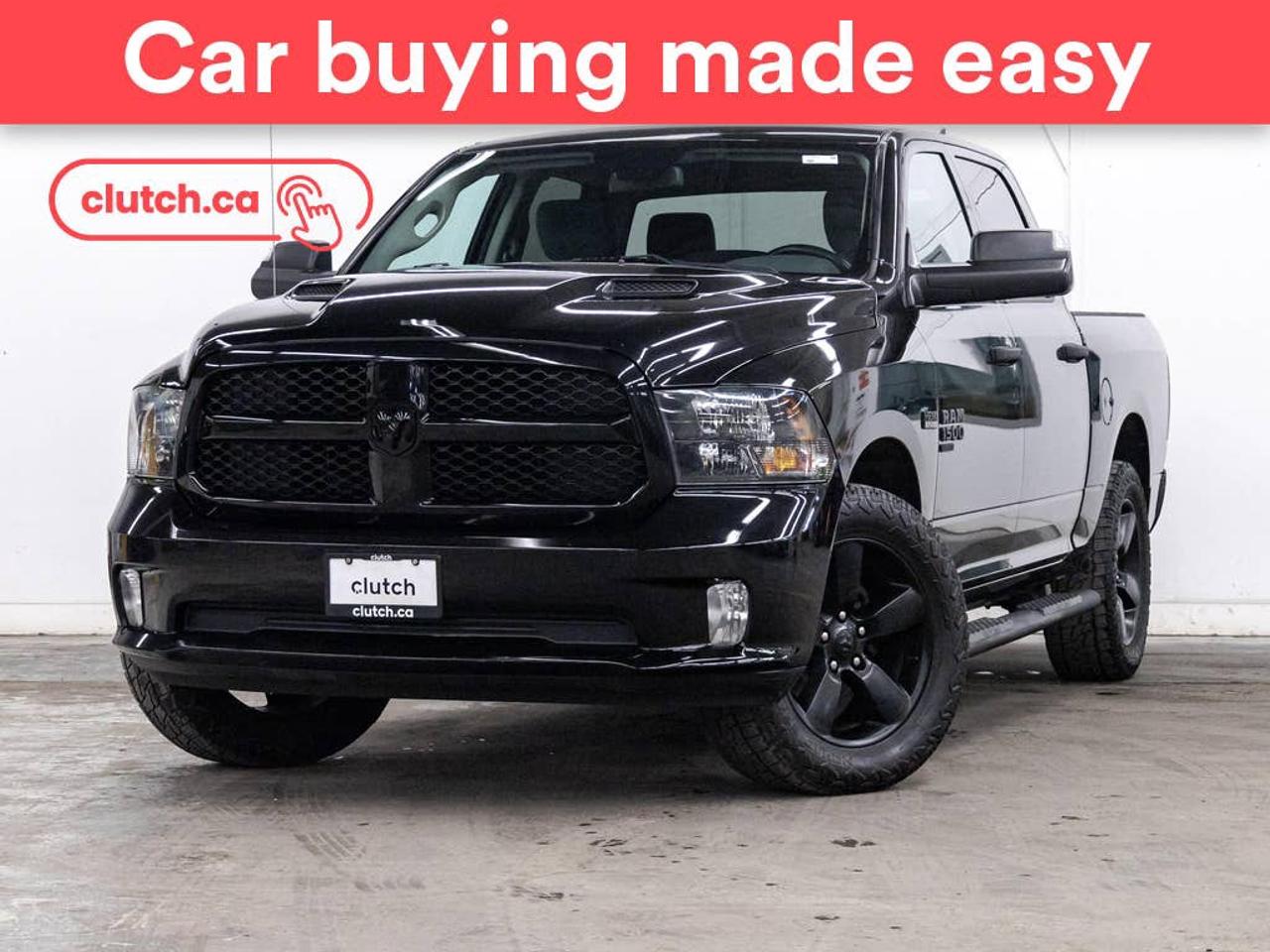 Running Boards, Bed-Rail Protectors, Front Heated Seats and more!<br> <br>Clutch is the largest online used car retailer in Canada, delivering a seamless, hassle-free car-buying experience to drivers everywhere. Shop thousands of used cars online, get the right one delivered to your door, and enjoy peace of mind with our 10-Day Money-Back Guarantee. How sweet is that? To learn more, visit clutch.ca.<br> <br>The top features for this car include:<br> <br>Brake Assist<br>Running Boards<br>Bed-Rail Protectors<br>Front Heated Seats<br>Power Lumbar Support<br>Folding Rear Seats<br>Climate Control<br>Dual Zone Front Climate Control<br>Rear Climate Vents<br>Speed-Sensitive Volume<br>Bluetooth Music<br>Touchscreen Display<br>Cruise Control<br>12V Outlet<br>Hands Free Device Connectivity<br>Apple CarPlay<br>Android Auto<br>USB Input<br>Keyless Entry<br>Keyfob Remote Start<br>Heated Steering Wheel<br>Trailer Brake Controller<br>One-Touch Windows<br>Hill Assistance<br>Rear View Camera<br>Power Driver Seat<br>App Remote Start<br> <br>Seamless home delivery - Delivery to your door in a matter of days. Available on select packages.<br> <br>Try it out for 10 days - If you do not like it, we will take it back. <br> <br>Quality assured - All cars go through our rigorous 210-point inspection and reconditioning process.<br> <br>Peace of mind - Warranty and protection plans available.<br> <br>Haggle-free - No haggling or hard sells.<br> <br>100% Transparency - Full inspection reports on every car, including high-res photography and a free Carfax report.<br> <br>Listed price is for cash purchase only and does not include taxes, Shipping Fees (if applicable), Delivery Fees (if applicable), government licensing fees.<br> <br>Previous Provincial Registrations:<br>Ontario<br> <br>Stock # 103623