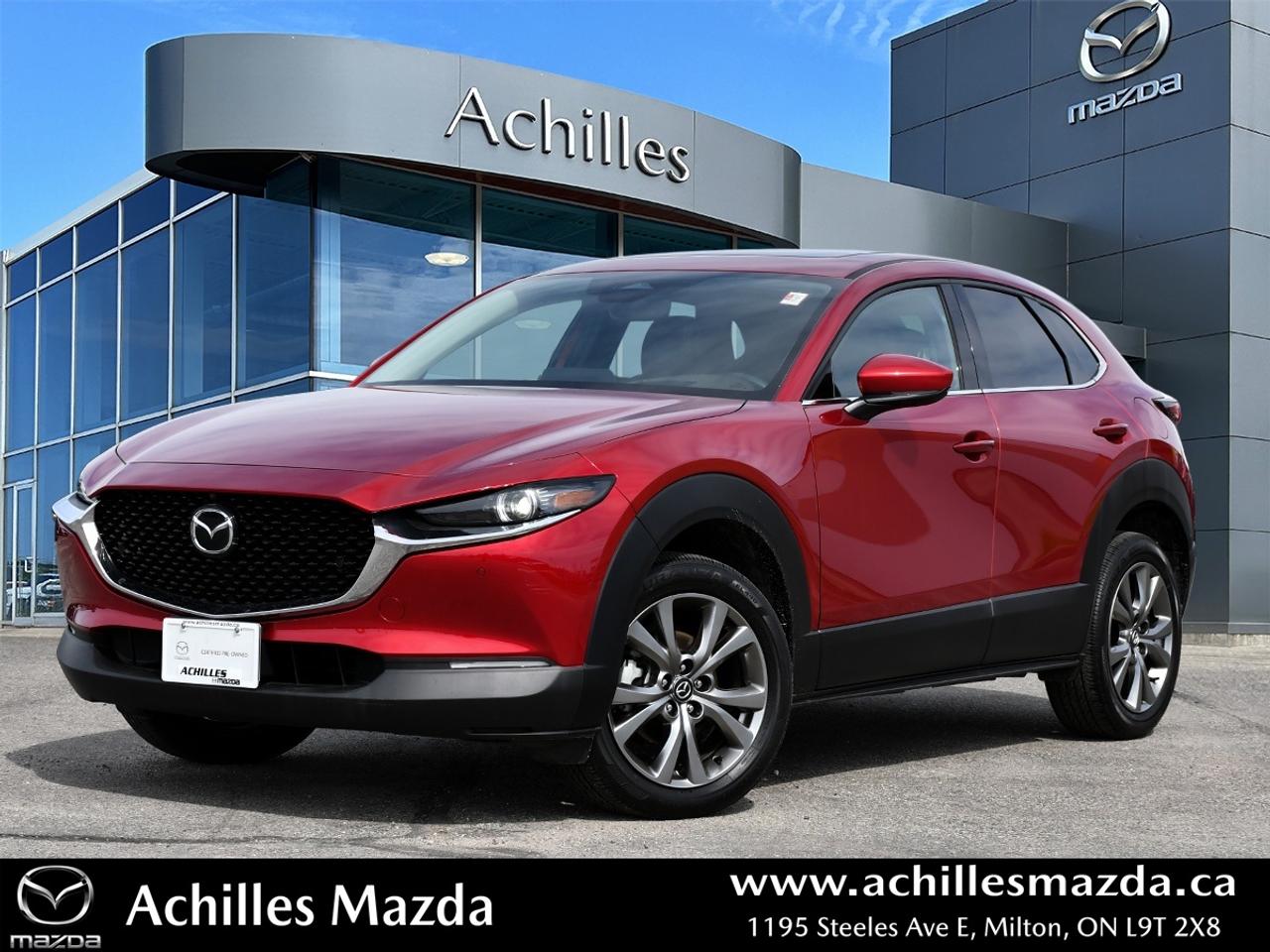 <p><span style=font-size:12pt><span style=font-family:Times New Roman,serif><strong><span style=font-family:Verdana,sans-serif>MAZDA CERTIFIED PRE-OWNED  BY ACHILLES MAZDA</span></strong></span></span></p>

<p></p>

<p><span style=font-size:12pt><span style=font-family:Times New Roman,serif><strong><span style=font-family:Verdana,sans-serif>MAZDA CERTIFIED PRE-OWNED VEHICLE BENEFITS -</span></strong><span style=font-family:Verdana,sans-serif> <strong>THIS IS INCLUDED at ACHILLES MAZDA (not an extra)</strong></span></span></span></p>

<p><span style=font-size:12pt><span style=font-family:Times New Roman,serif><span style=font-family:Verdana,sans-serif> 160-Point Detailed Inspection </span></span></span></p>

<p><span style=font-size:12pt><span style=font-family:Times New Roman,serif><span style=font-family:Verdana,sans-serif> 7-Year/140,000-Kilometre Limited Powertrain Warranty </span></span></span></p>

<p><span style=font-size:12pt><span style=font-family:Times New Roman,serif><span style=font-family:Verdana,sans-serif> 24hr Emergency Roadside Assistance </span></span></span></p>

<p><span style=font-size:12pt><span style=font-family:Times New Roman,serif><span style=font-family:Verdana,sans-serif> 30-Day/3,000-Kilometre Exchange Privilege </span></span></span></p>

<p><span style=font-size:12pt><span style=font-family:Times New Roman,serif><span style=font-family:Verdana,sans-serif> CarFax® Vehicle History Report </span></span></span></p>

<p><span style=font-size:12pt><span style=font-family:Times New Roman,serif><span style=font-family:Verdana,sans-serif> Preferred Interest rates</span></span></span></p>

<p><span style=font-size:12pt><span style=font-family:Times New Roman,serif><span style=font-family:Verdana,sans-serif> Available Extended Warranty/Coverage</span></span></span></p>

<p></p>

<p><span style=font-size:12pt><span style=font-family:Times New Roman,serif><strong><span style=font-family:Verdana,sans-serif>Our all-inclusive pricing on this excellent vehicle also includes:</span></strong></span></span></p>

<p><span style=font-size:12pt><span style=font-family:Times New Roman,serif><span style=font-family:Verdana,sans-serif> Nitrogen Tire Inflation</span></span></span></p>

<p><span style=font-size:12pt><span style=font-family:Times New Roman,serif><span style=font-family:Verdana,sans-serif> OMVIC Fee</span></span></span></p>

<p><span style=font-size:12pt><span style=font-family:Times New Roman,serif><span style=font-family:Verdana,sans-serif> Available low rate financing</span></span></span></p>

<p></p>

<p><span style=font-size:12pt><span style=font-family:Times New Roman,serif><span style=font-family:Verdana,sans-serif>*Price listed is all-inclusive, plus HST and Licensing Only </span></span></span></p>

<p></p>

<p><span style=font-size:12pt><span style=font-family:Times New Roman,serif><span style=font-family:Verdana,sans-serif>We Want to Be Your Mazda Dealer</span></span></span></p>

<p></p>

<p><span style=font-size:12pt><span style=font-family:Times New Roman,serif><span style=font-family:Verdana,sans-serif>#idealclubhousecareexperience</span></span></span></p>
<p>&nbsp;</p>

<p><strong>Appointments For New or Pre-Owned Vehicles are always preferred...Speak with one of our Clubhouse Care Specialists prior to your visit so we can prepare and make your experience with us as efficient as possible.</strong></p>

<p><strong>Come and Experience the Achilles Mazda of Milton Difference. You owe it to yourself.</strong></p>