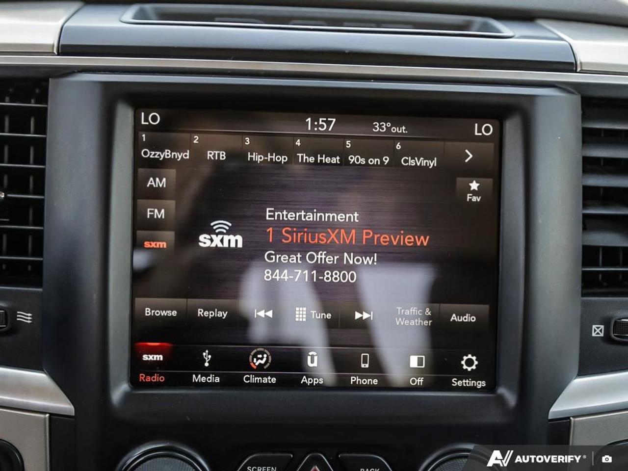 2018 RAM 1500 SLT APPLE CARPLAY & ANDROID AUTO | CLASS IV HITCH Photo
