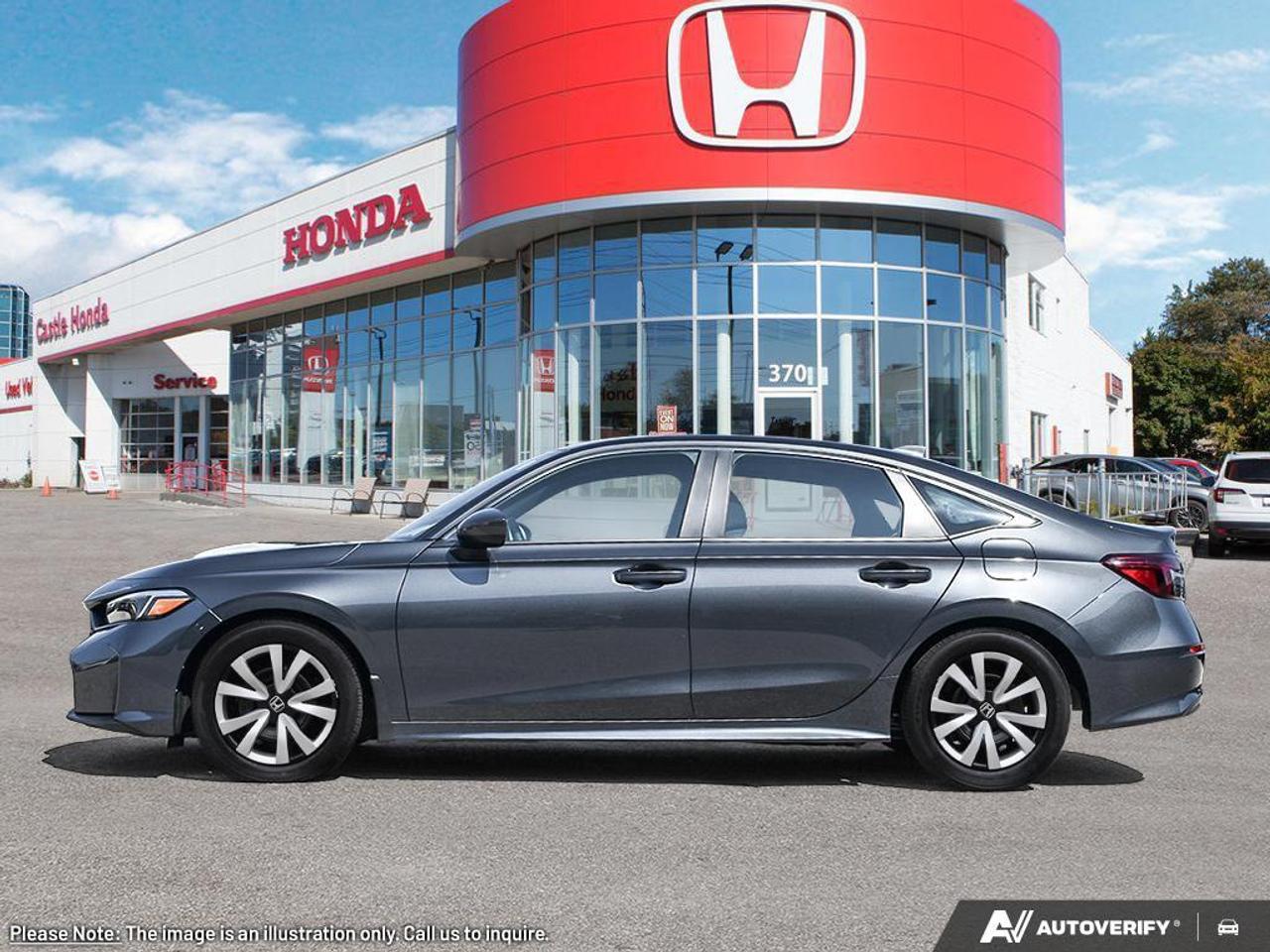 2026 Honda Civic Sedan 4dr CVT LX Photo3