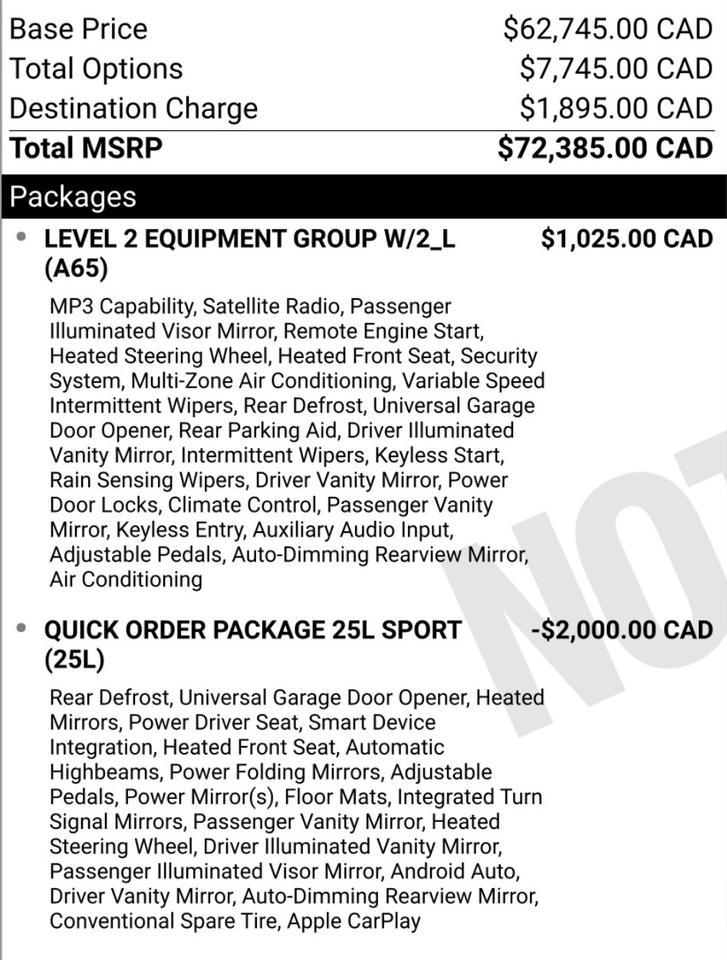 2020 RAM 1500 SPORT | LEVEL2 PKG | TNNEAU COVER | PANO | 20 IN Photo