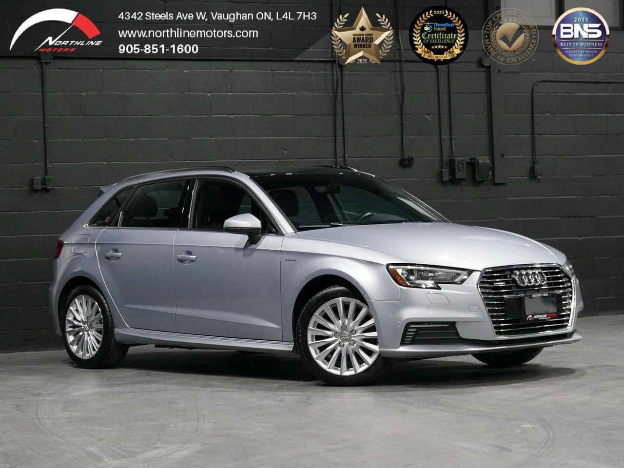 2017 Audi A3 Progressiv|ROOF|CAM|1 OWNER|LOW KM|FLORETT SILVER Photo