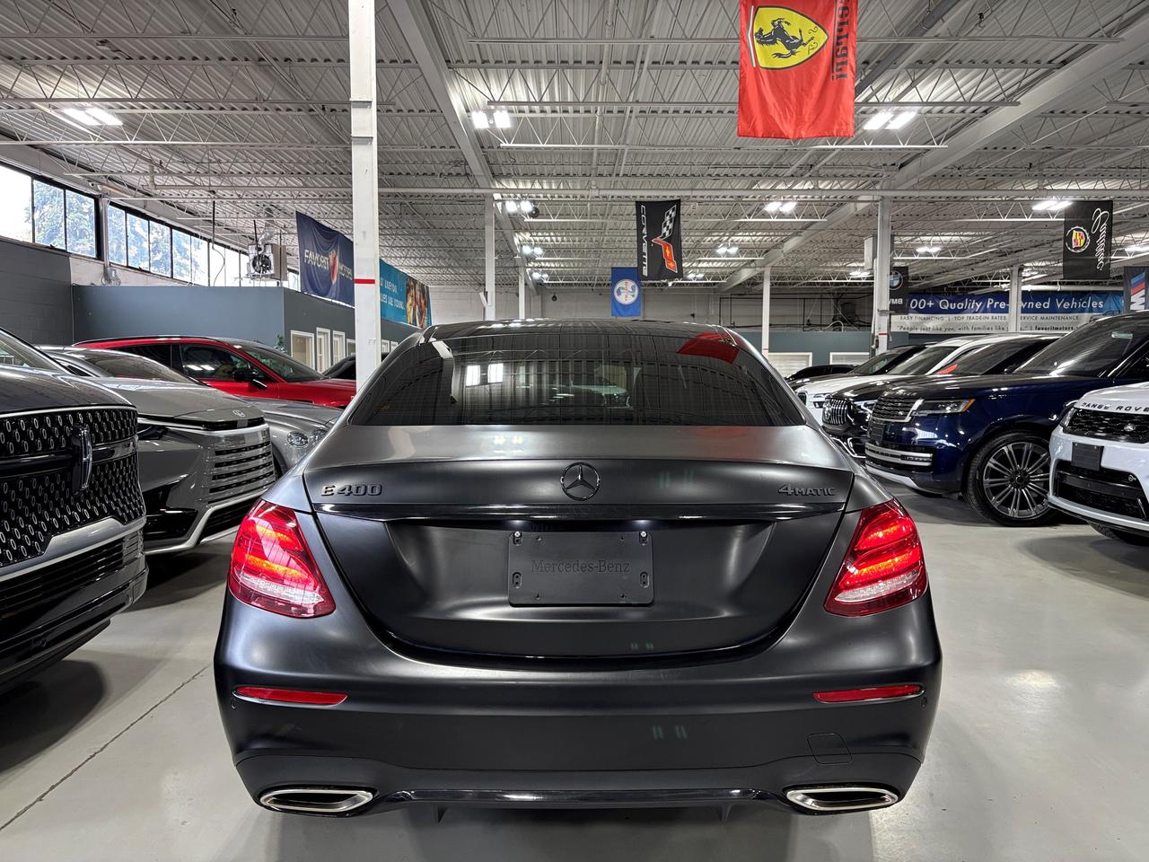 2018 Mercedes-Benz E-Class E400|4MATIC|NAV|HEADSUP|AMBIENT|BLACKWOOD|LEATHER| Photo4