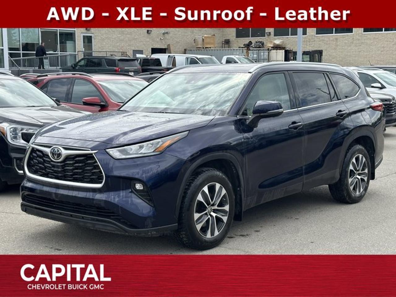 Recent Arrival! Odometer is 13060 kilometers below market average!Ask for the Internet Department for more information or book your test drive today! Call 403-256-4960 for fast answers at your fingertips! Disclaimer: All prices are plus taxes. See dealer for details. AMVIC Licensed Dealer # B2020028.2022 Highlander 8-Speed Automatic AWD Highlander XLE, AWD, Apple CarPlay/Android Auto, Exterior Parking Camera Rear, Heated Front Seats, Power Liftgate, Power moonroof, Wheels: Unique 18 Alloy.