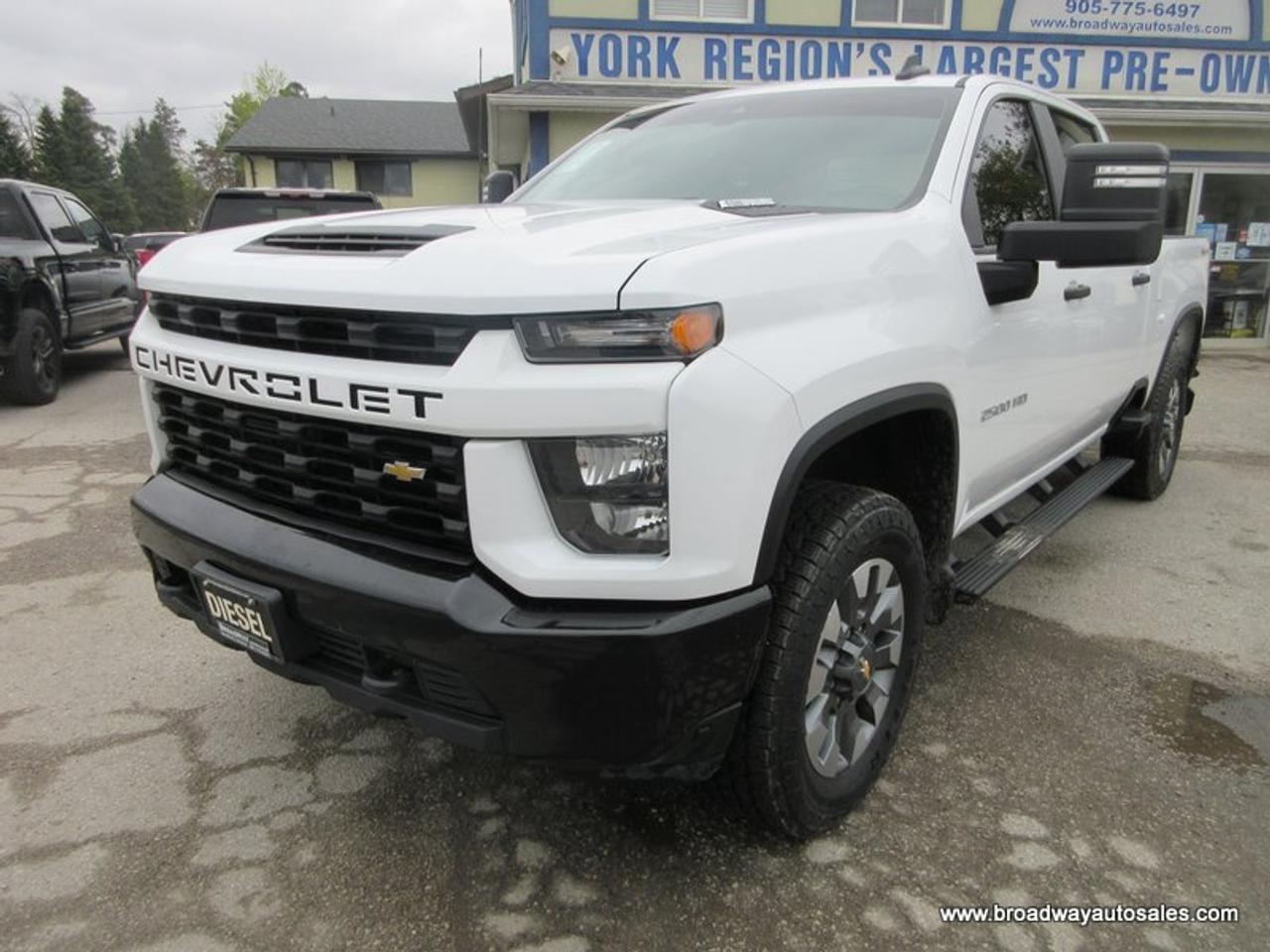 2022 Chevrolet Silverado 2500 3/4 TON LS-CUSTOM-PACKAGE 6 PASSENGER 6.6L - DURAMAX.. 4X4.. CREW-CAB.. 6.6-FOOT-BOX.. HEATED SEATS.. BACK-UP CAMERA.. TRAILER BRAKE.. BLUETOOTH..