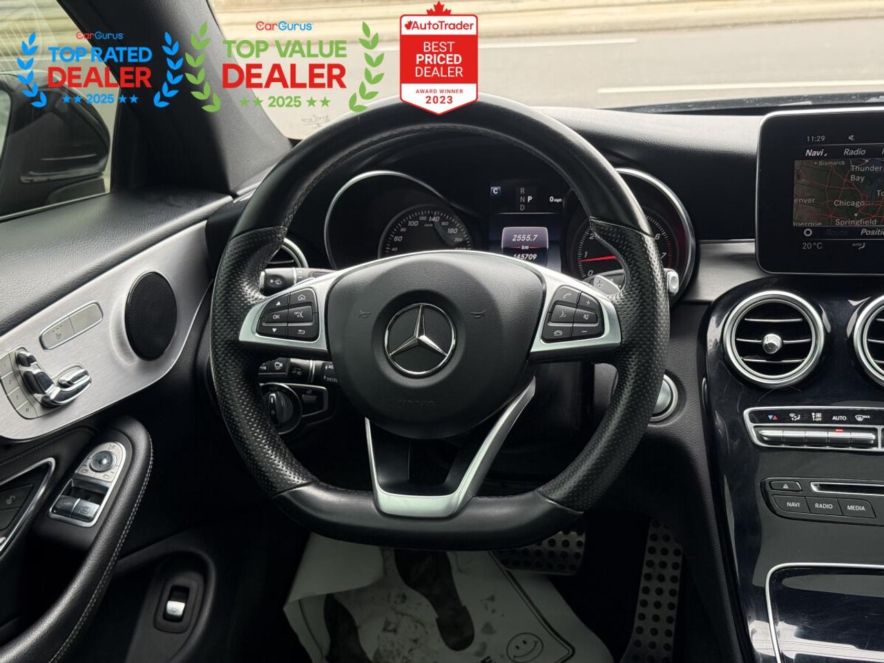 2018 Mercedes-Benz C-Class 300 //AMG PKG | PANO | REAR CAMERA | DISTRONIC Photo