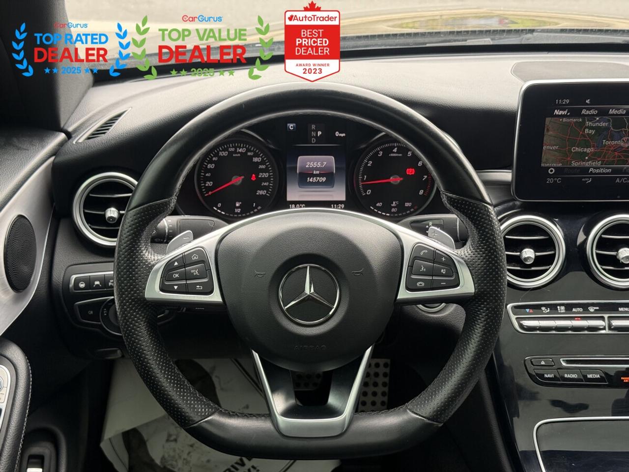 2018 Mercedes-Benz C-Class 300 //AMG PKG | PANO | REAR CAMERA | DISTRONIC Photo