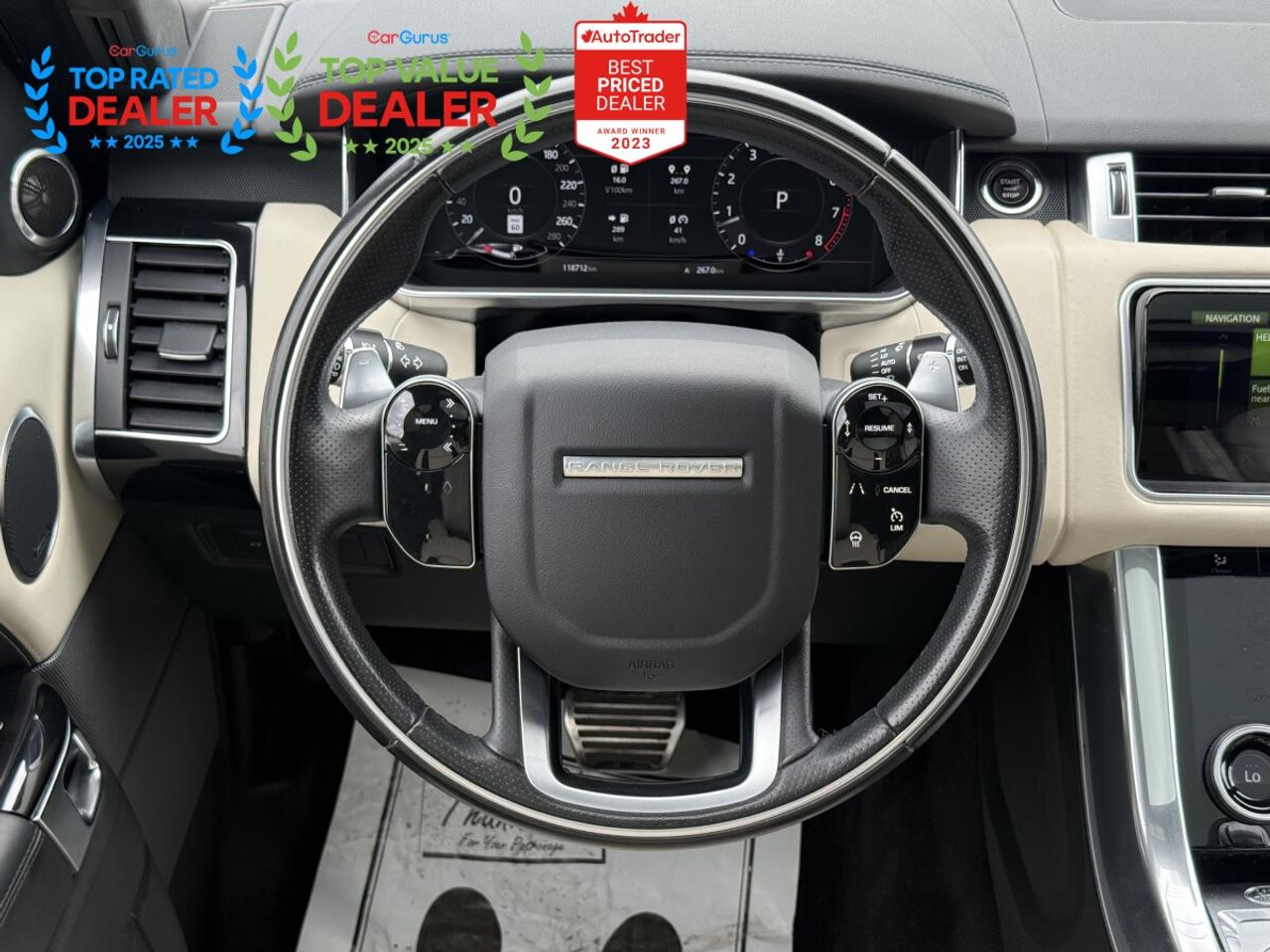 2019 Land Rover Range Rover Sport SUPERCHARGED V8 | HUD | REAR TV | LOADED Photo