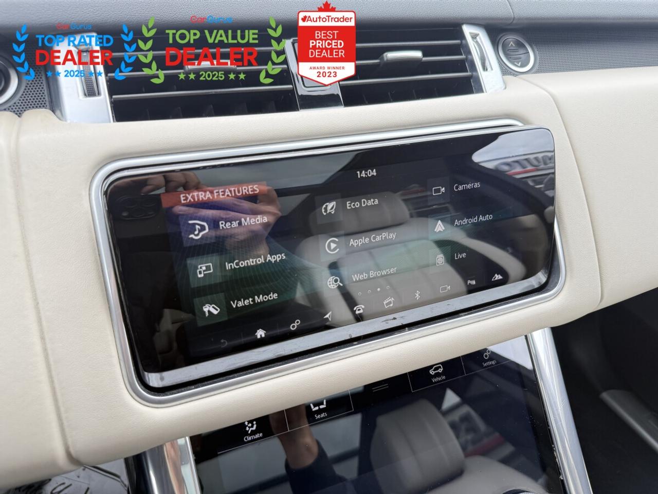 2019 Land Rover Range Rover Sport SUPERCHARGED V8 | HUD | REAR TV | LOADED Photo