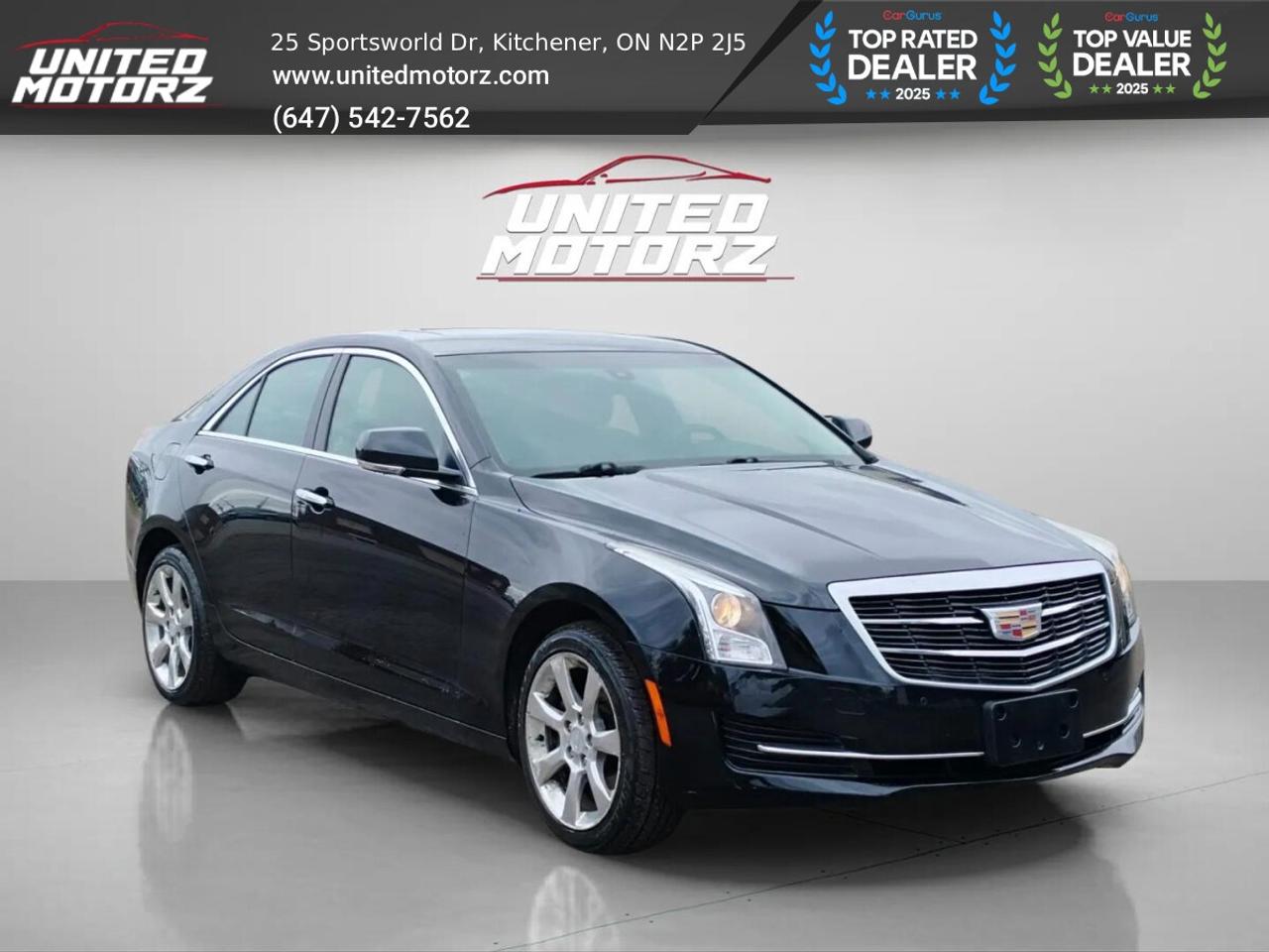 2015 Cadillac ATS Turbo Luxury~SAFETY CERTIFIED~Low Kms~ Photo2