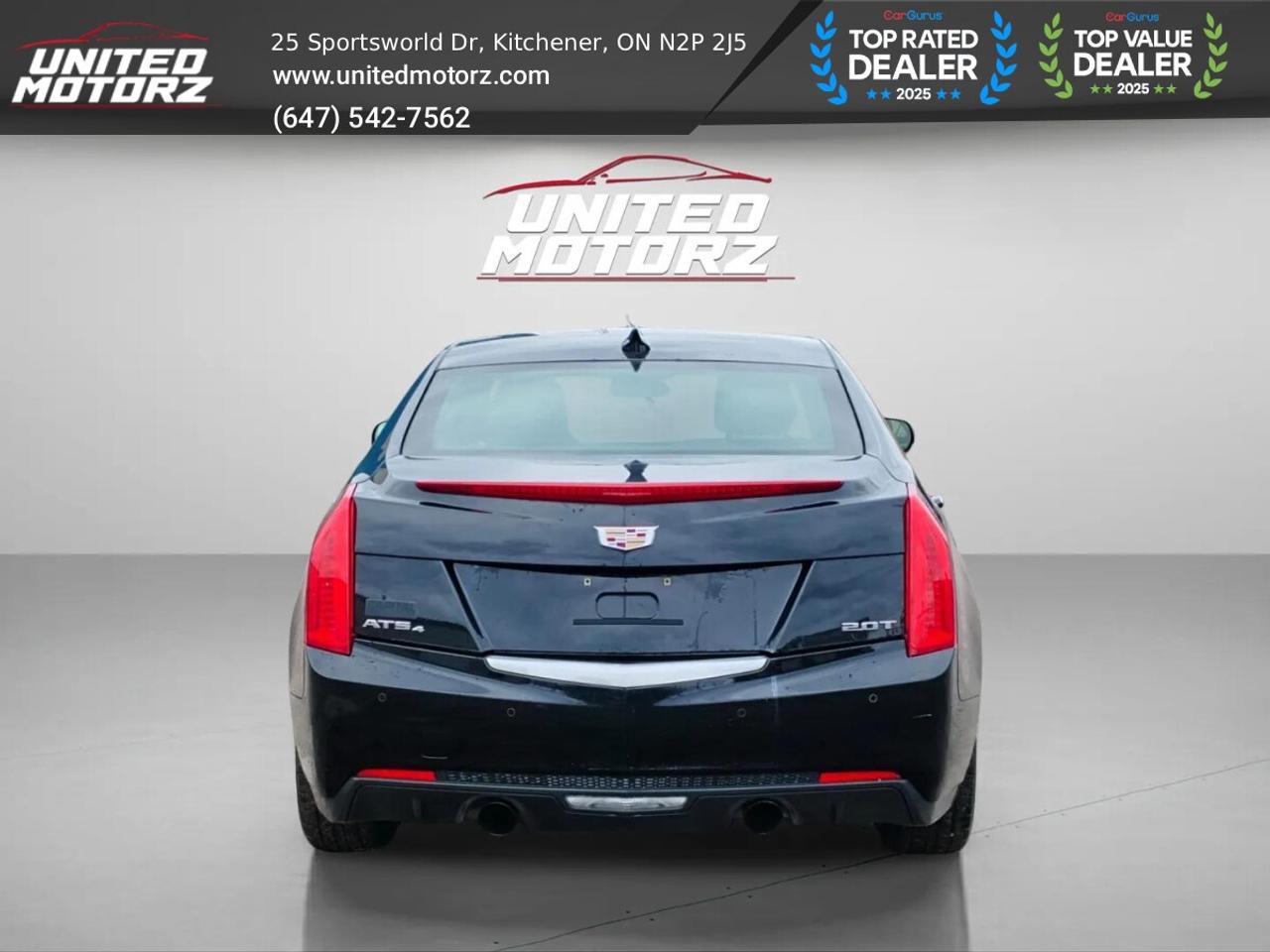 2015 Cadillac ATS Turbo Luxury~SAFETY CERTIFIED~Low Kms~ Photo