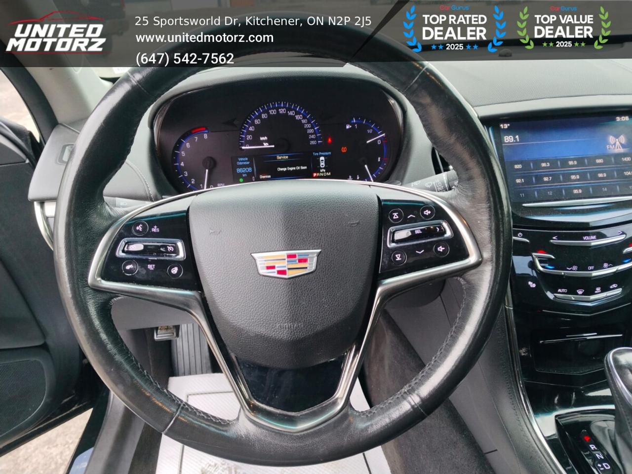 2015 Cadillac ATS Turbo Luxury~SAFETY CERTIFIED~Low Kms~ Photo
