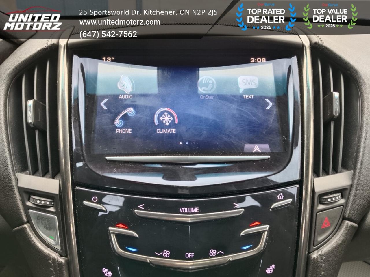 2015 Cadillac ATS Turbo Luxury~SAFETY CERTIFIED~Low Kms~ Photo