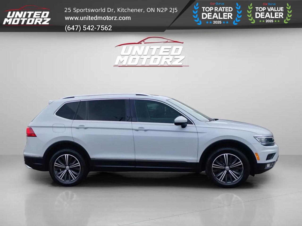 2018 Volkswagen Tiguan Highline 4MOTION~SAFETY CERTIFIED~ NO ACCIDENTS~ Photo3