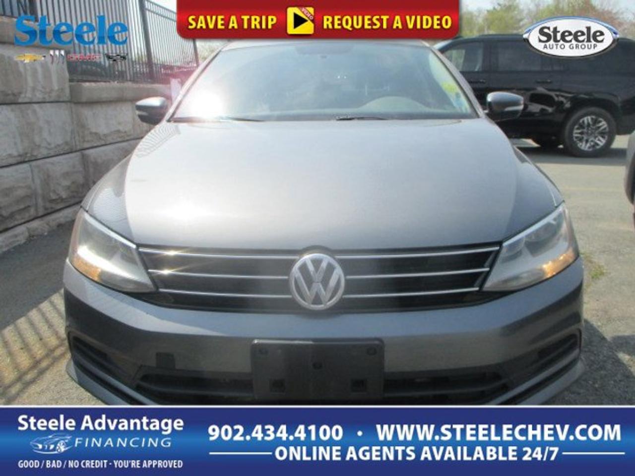 This 2016 Volkswagen Jetta Trendline is a smart compact sedan for drivers who want solid value, great fuel economy, and everyday comfort. Offered by Steele Chevrolet Buick GMC in Dartmouth, this used four-door sedan pairs a turbocharged 1.4-litre gas engine with an automatic transmission and front-wheel drive for easy commuting.With 248,555 km on the odometer, this 2016 Volkswagen Jetta Trendline shows the kind of practicality that has made the Jetta a long-time favourite in Canada. Its roomy cabin, simple controls, and composed road manners help make daily trips more relaxed, while the sedan layout adds useful trunk space.FEATURES OF THE Jetta TrendlineFour-door sedan with practical daily usabilityAutomatic transmission for smooth city drivingTurbocharged 1.4-litre four-cylinder gas engineFront-wheel drive for confident road mannersADVANCED SAFETY FEATURESElectronic stability control for improved handlingAnti-lock braking system for controlled stopsFront and side airbags for supportTraction control helps manage slippery roadsPERFORMANCE AND EFFICIENCYTurbocharged engine delivers strong low-end responseAutomatic transmission supports relaxed daily drivingFront-wheel drive suits Canadian commuting conditionsBalanced ride for highway and cityCOMFORT AND CONVENIENCEFour doors make entry simpleSpacious cabin with practical passenger roomEasy-to-use layout keeps controls accessibleComfortable ride quality for longer drivesTECHNOLOGY AND CONNECTIVITYClear instrument layout for quick readingLogical dash design supports easy operationDriver-focused controls reduce distraction on roadUseful cabin design keeps essentials closeCARGO SPACETraditional trunk suits daily storage needsSedan design keeps cargo area separateRear seat area adds flexible carryingWide opening helps load larger itemsAWARDS & RECOGNITIONSTop Safety Pick, Insurance Institute for Highway Safety, 2016WHAT OTHER OWNERS LIKEStrong fuel economy from turbo engineComfortable highway ride and stable handlingSpacious interior for a compact sedanLarge trunk for everyday usefulnessThe 2016 Volkswagen Jetta Trendline is well known for delivering a mature driving feel in the compact sedan class. The turbocharged 1.4-litre engine is a highlight, giving this car a nice blend of efficiency and responsive power, especially in stop-and-go traffic and steady highway cruising.Drivers often appreciate how composed the 2016 Volkswagen Jetta Trendline feels on the road. The suspension tuning helps absorb rough pavement well, and the steering remains predictable and easy to manage. That makes it a practical match for city errands, weekday commuting, and longer weekend drives around Nova Scotia.Inside, the cabin focuses on function. The controls are simple, direct, and placed where you expect them to be. This straightforward layout helps reduce distraction and makes the 2016 Volkswagen Jetta Trendline easy to settle into, whether you are a first-time buyer or simply want dependable transportation.This sedan also stands out for interior space. Passenger room is generous for a compact car, and the trunk offers the kind of everyday usefulness many drivers still prefer over smaller hatchback cargo areas. Groceries, work gear, and travel bags fit with ease in this practical four-door design.For buyers shopping for an affordable used sedan in Dartmouth, this 2016 Volkswagen Jetta Trendline offers proven efficiency, a turbocharged engine, automatic convenience, and the everyday flexibility that keeps compact sedans in demand. It is a sensible choice for drivers who want comfort, value, and straightforward usability.This 2016 Volkswagen Jetta Trendlines VIN is: 3VW267AJ9GM343563.