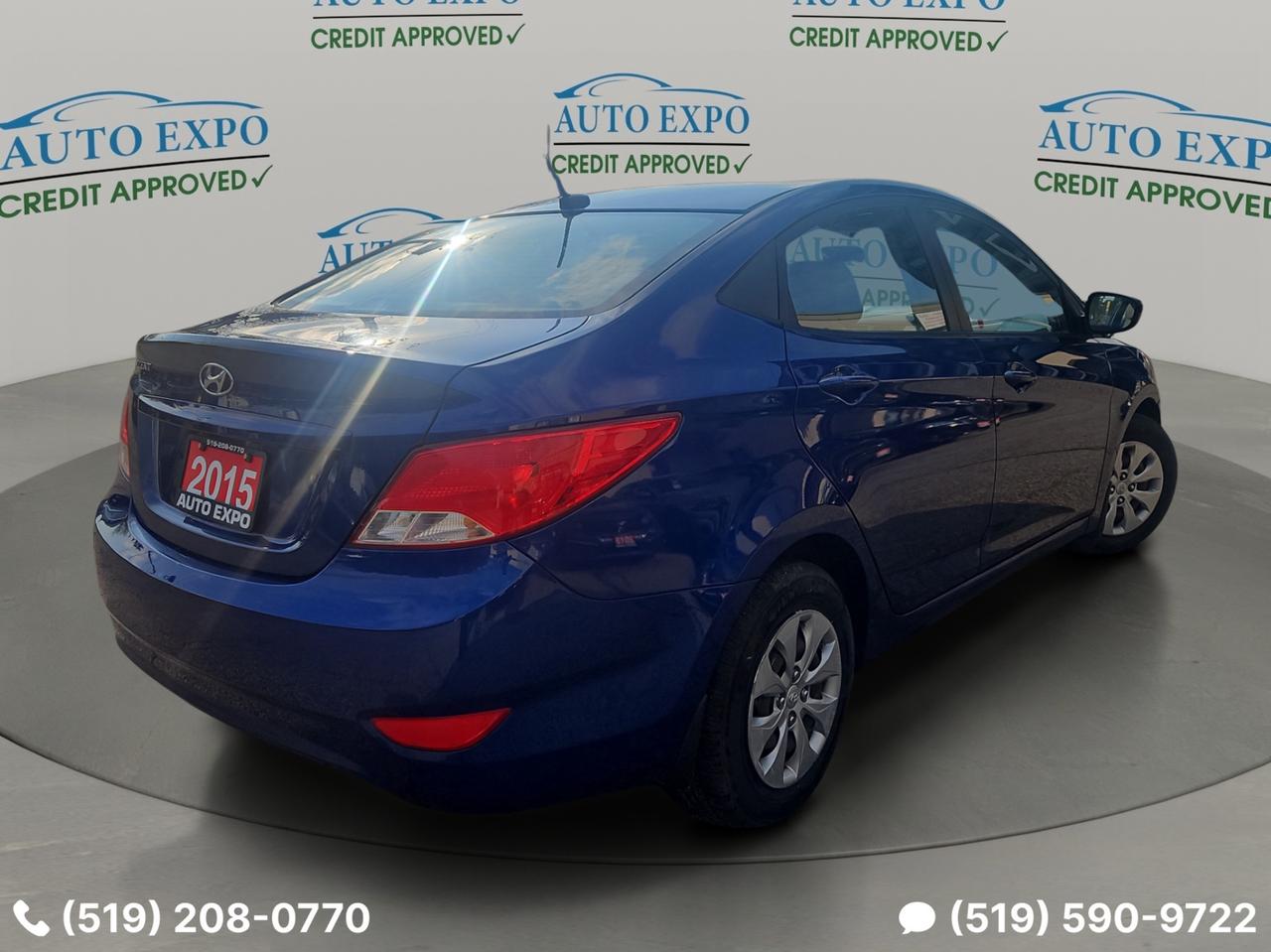 2015 Hyundai Accent Auto,A/C,Bluetooth,Key less,Winter Tires,Certified Photo4