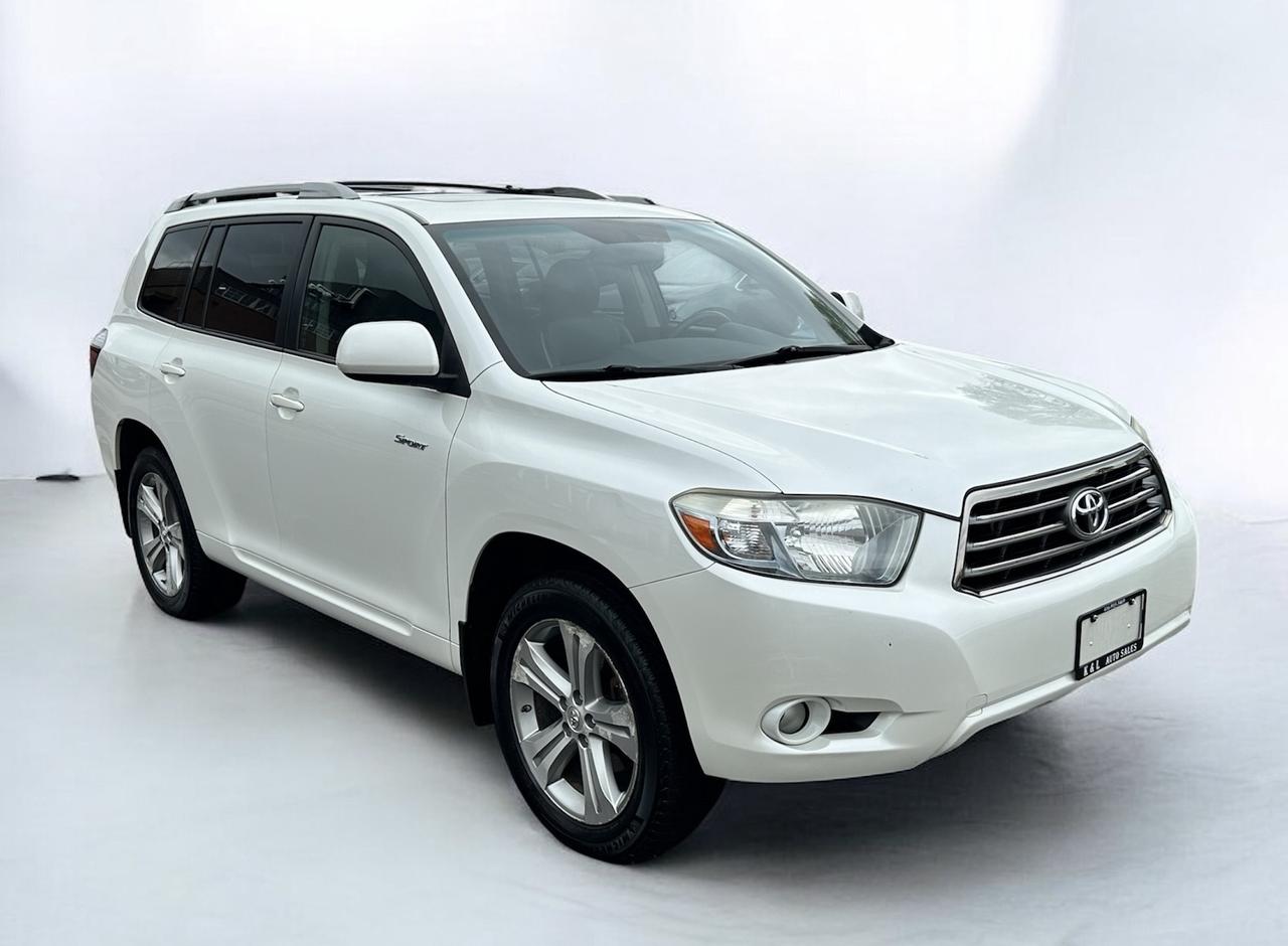 2008 Toyota Highlander Sport ~ 4WD ~ LEATHER ~ SUNROOF ~ CERTIFIED Photo
